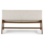 Nosh 51.5_ Bench - Walnut and Chalk Gray