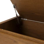 Leif 42_ Storage Bench - Smoked Oak
