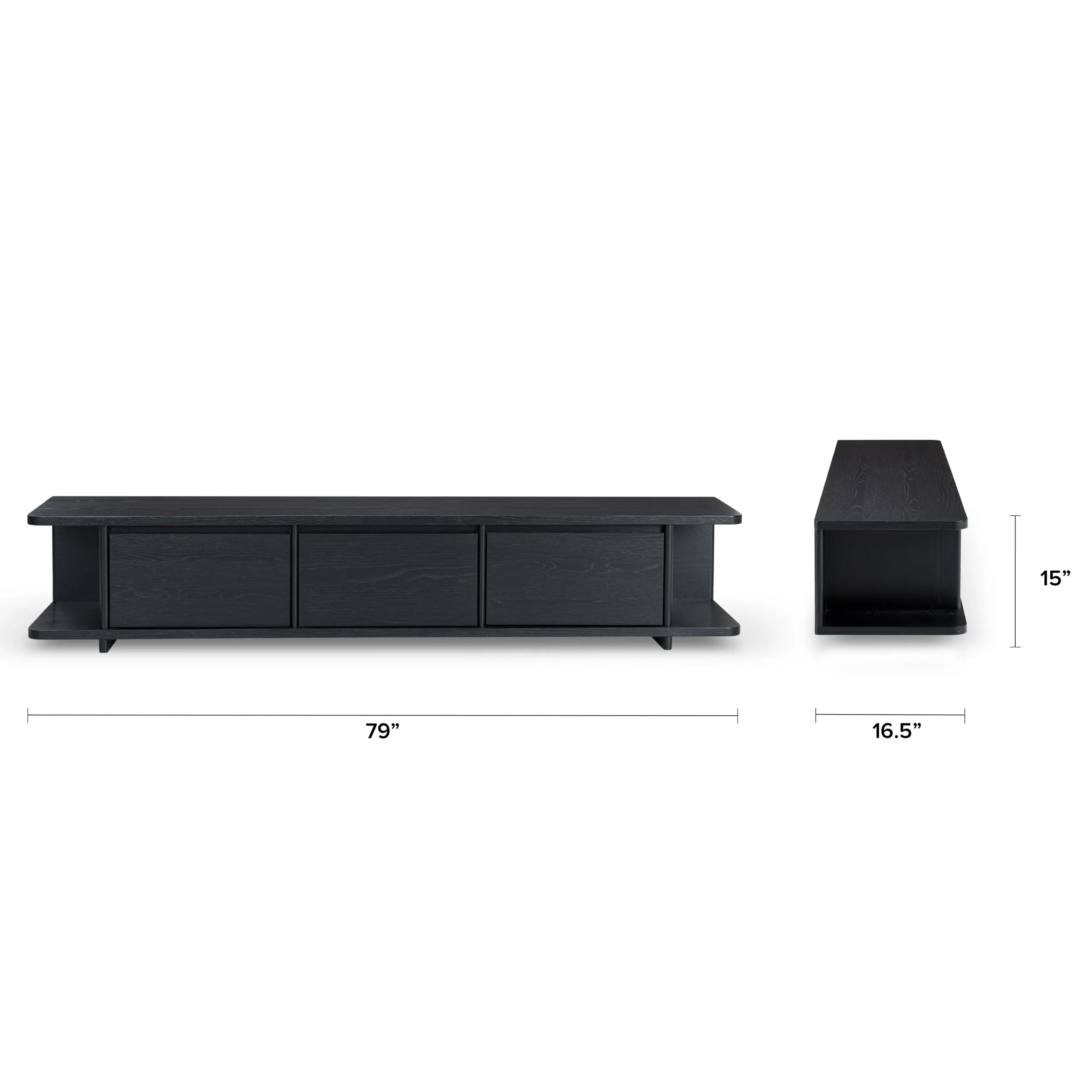 Judith 79_ Low Media Unit - Black - Image 7