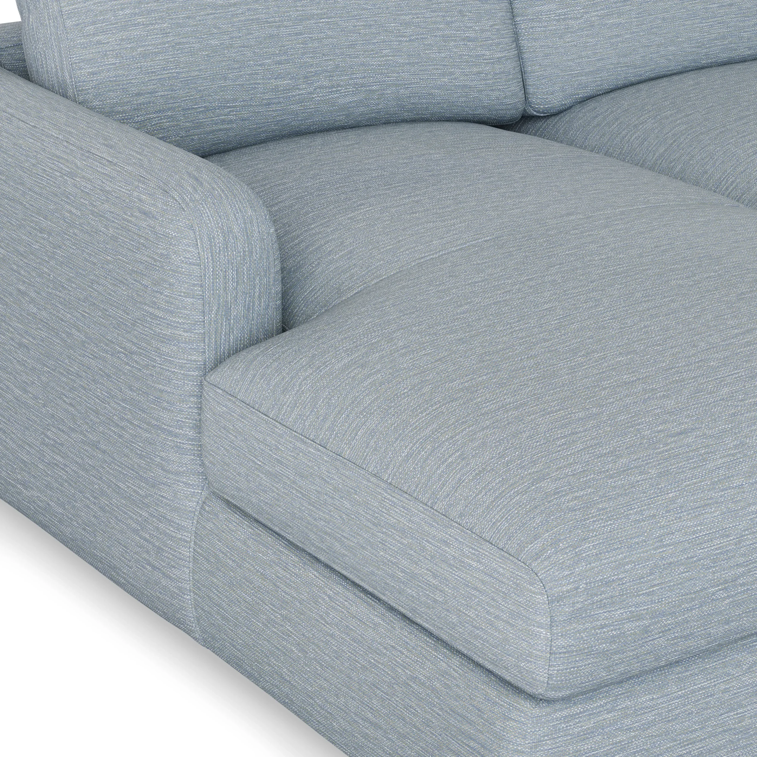 Vati 114_ Left Storage Sleeper Sectional - Natural Oak and Silver Light Blue - Image 13