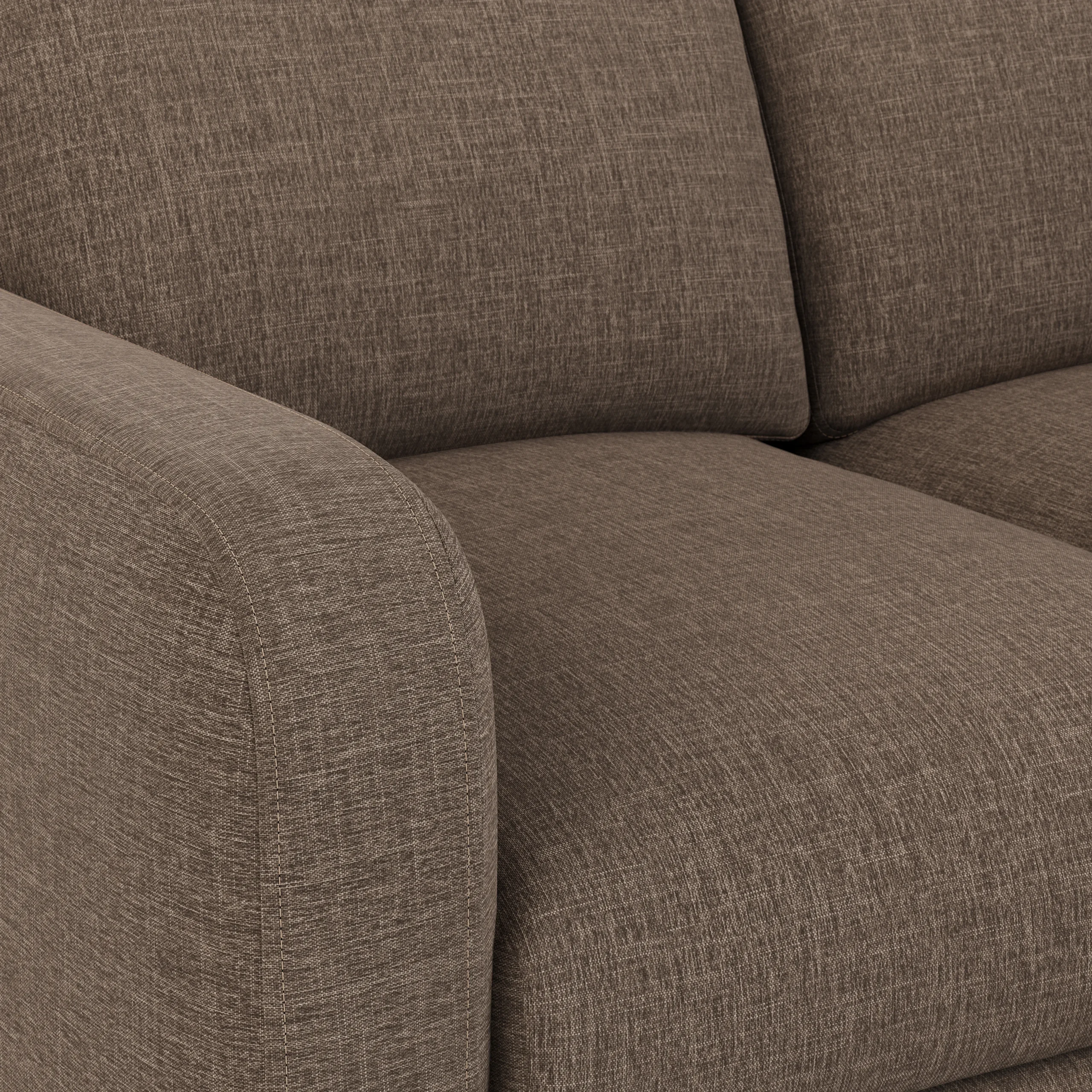 Vati 114_ Right Storage Sleeper Sectional - Natural Oak and Buckler Brown - Image 13