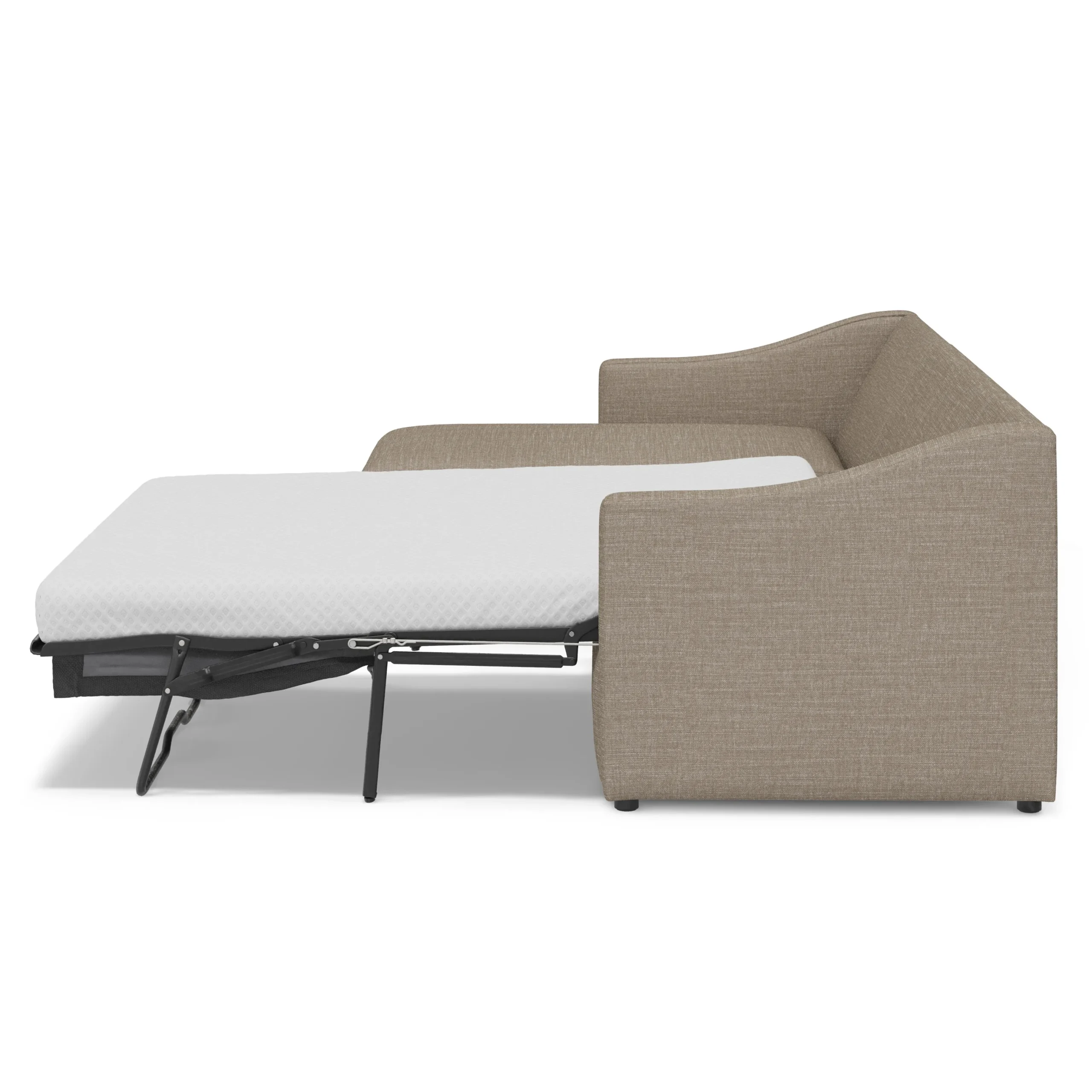 Landry 109_ Left Storage Sleeper Sectional - Napa Taupe - Image 13