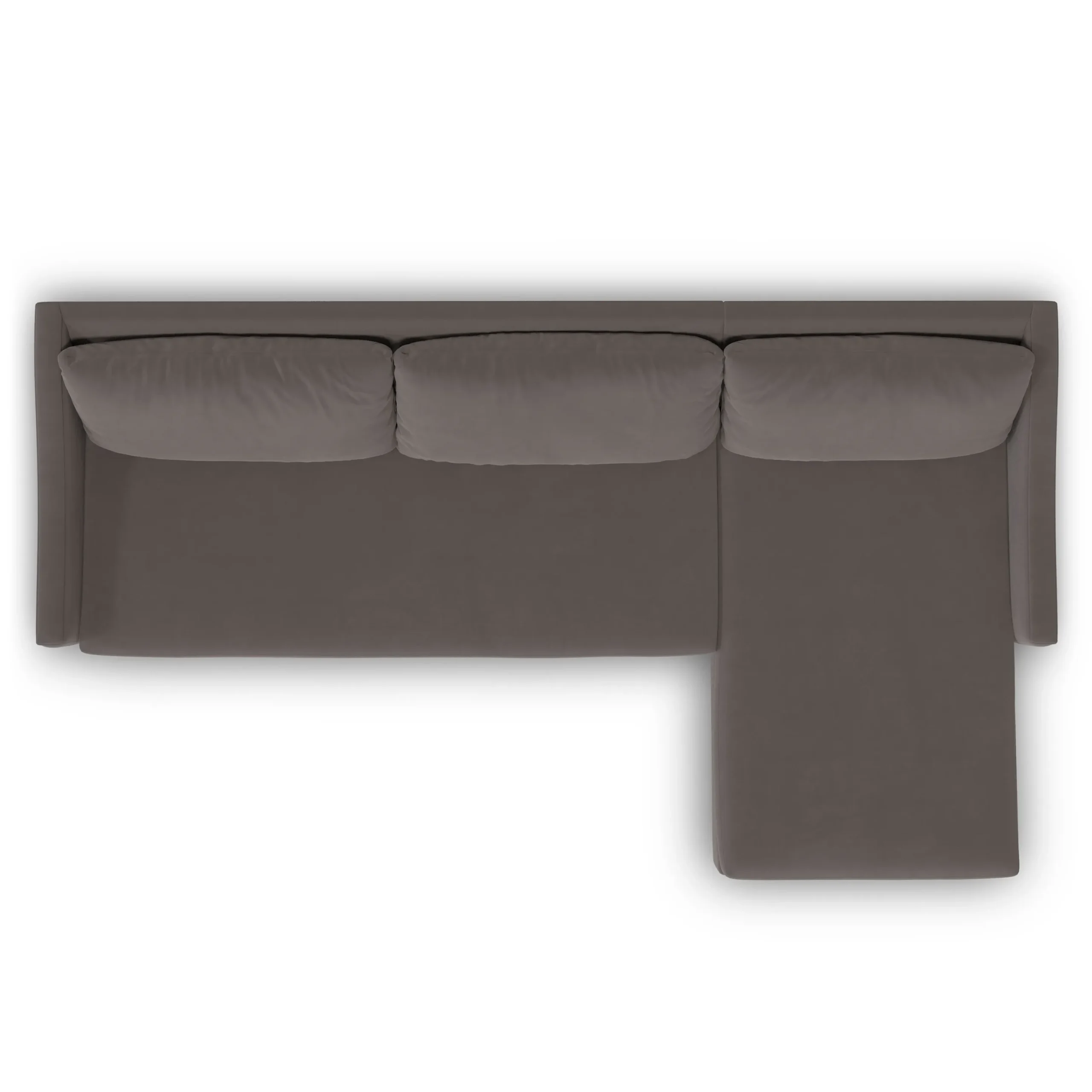 Landry 109_ Velvet Right Storage Sleeper Sectional - Hale Warm Gray - Image 10