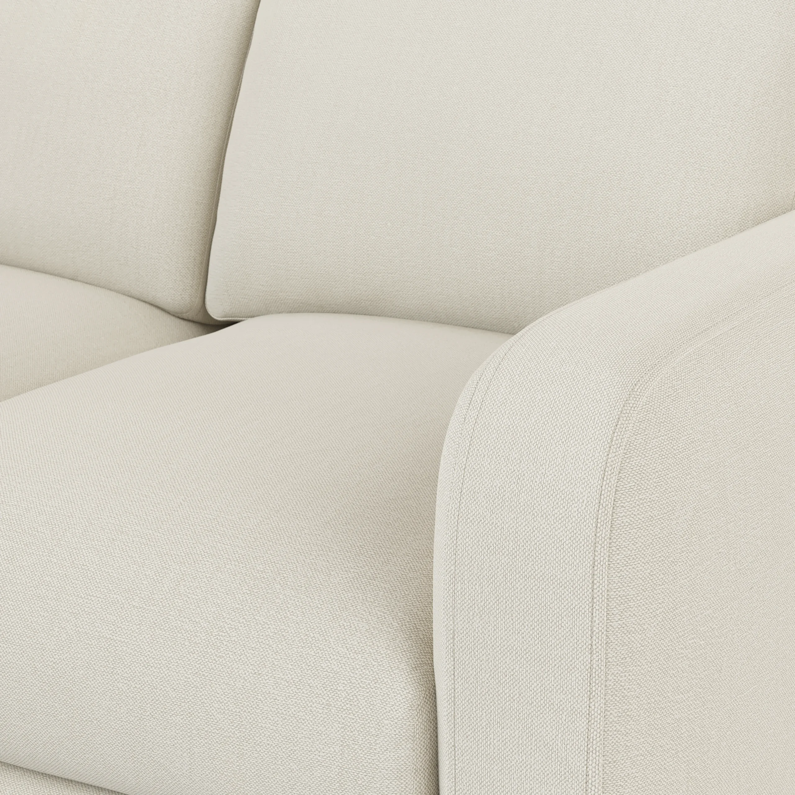 Vati 114_ Left Storage Sleeper Sectional - Natural Oak and Buckler Ivory - Image 13