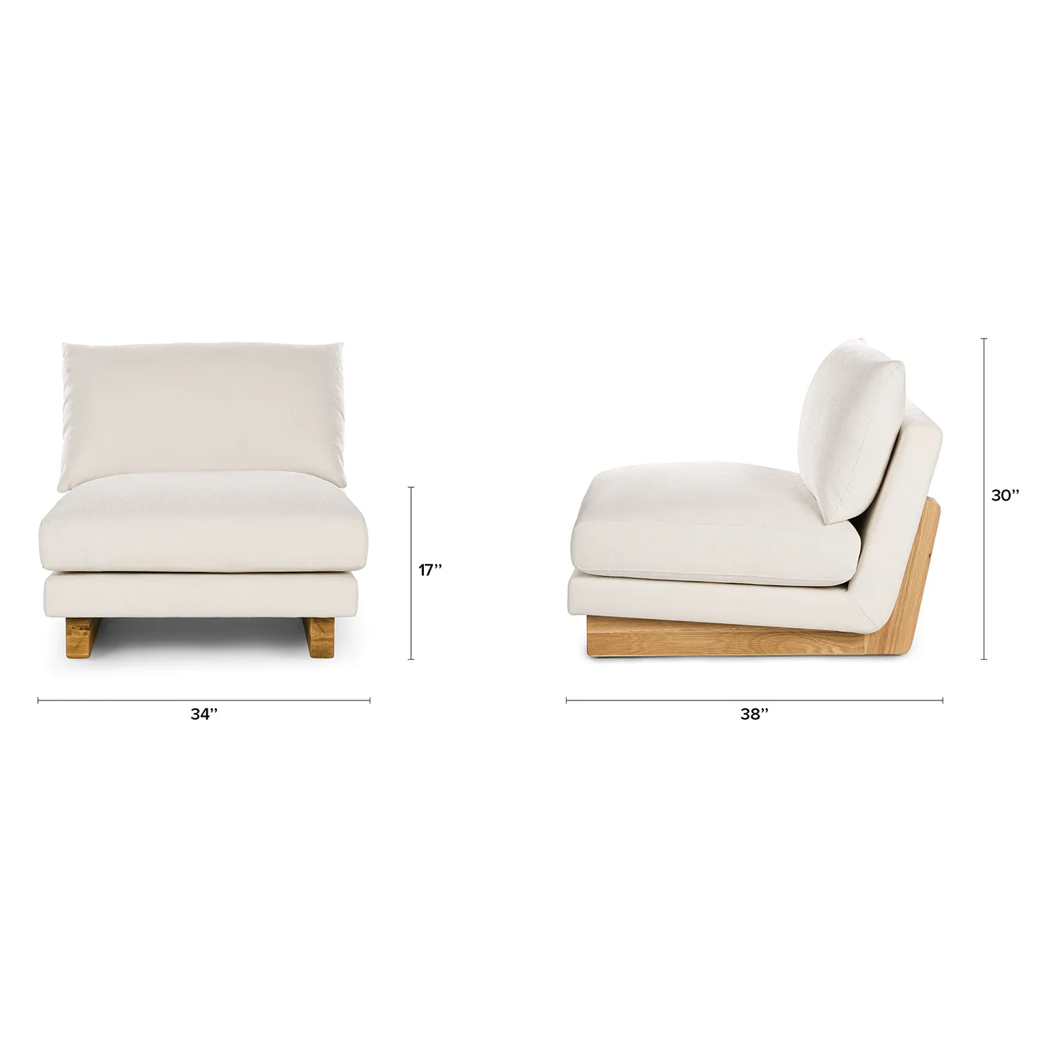Kalok 34_ Lounge Chair - Buckler Ivory - Image 2