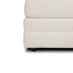 Riley 118.5_ Left Sectional - Napa White