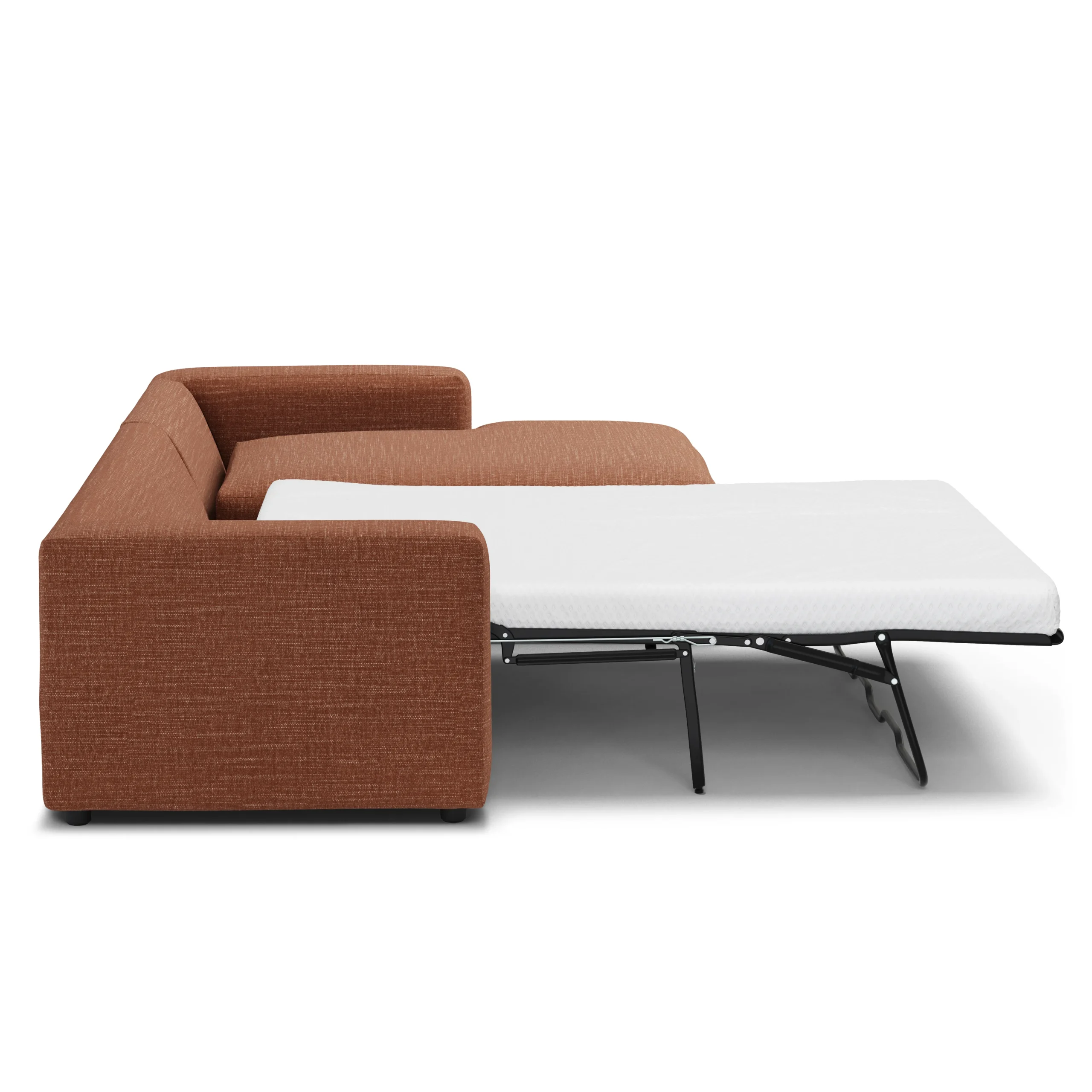 Riley 118_ Right Storage Sleeper Sectional - Napa Rust - Image 10