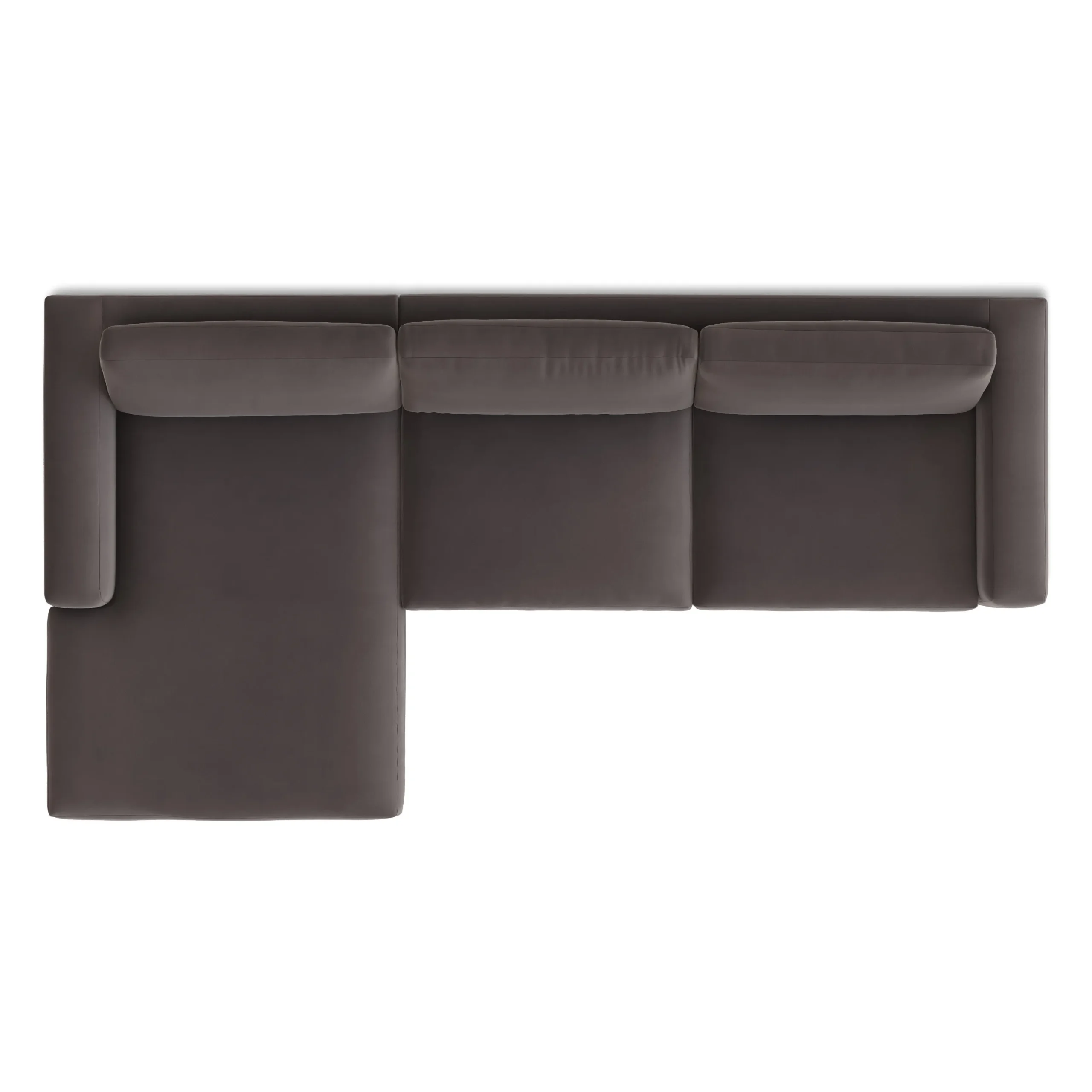 Riley 118_ Velvet Left Storage Sleeper Sectional - Hale Warm Gray - Image 10