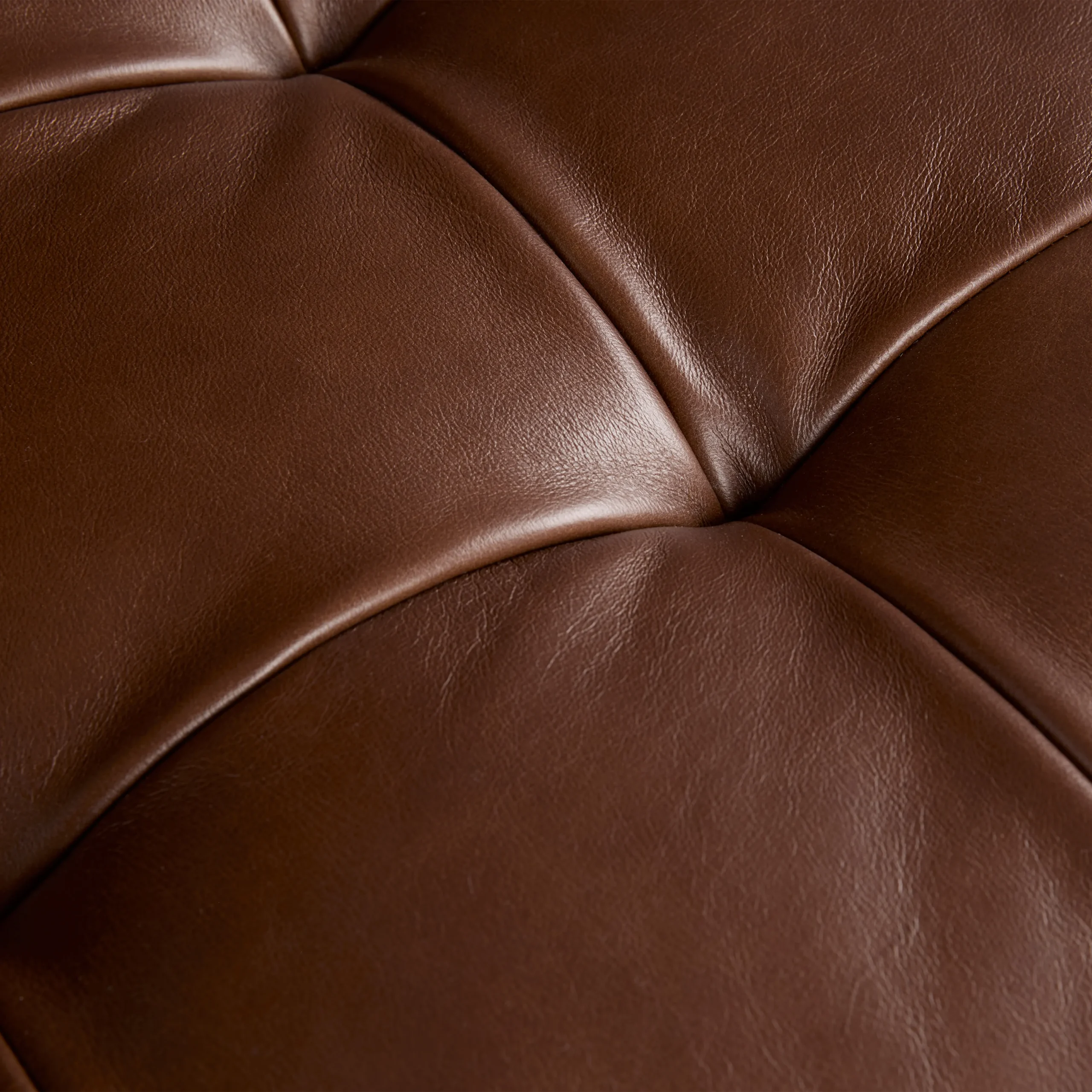 Sven 100_ Tufted Leather Right Sectional - Taos Brown - Image 13