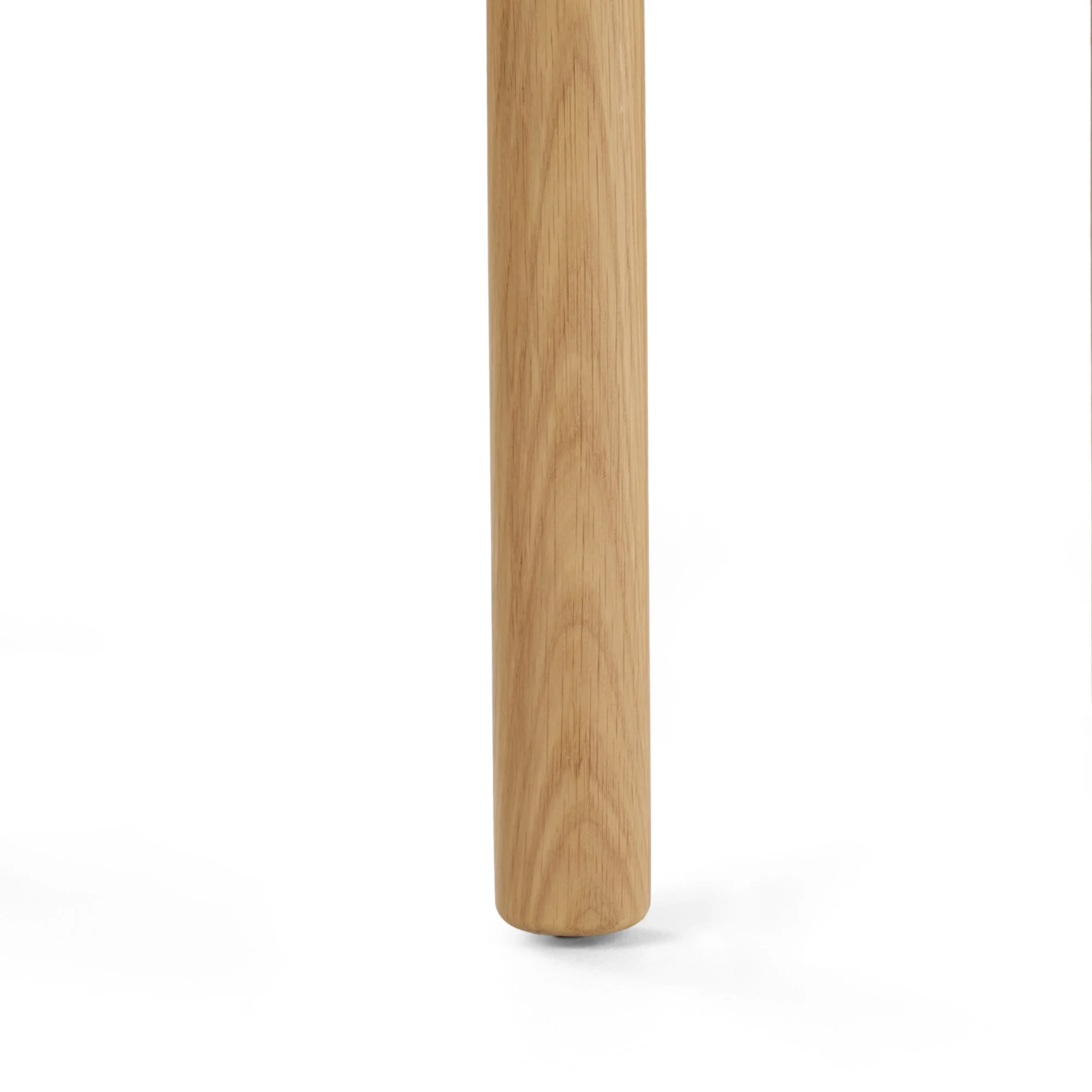 Munk Dining Chair - White Oak and Ivory Wool Bouclé - Image 13