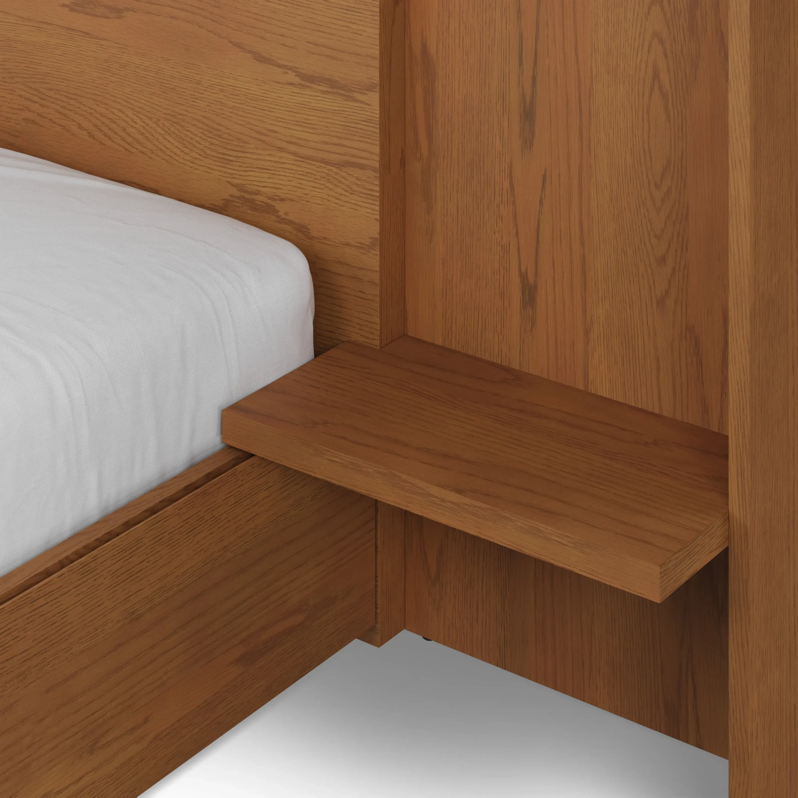 Leif Nightstand Extension Set - Smoked Oak - Image 14