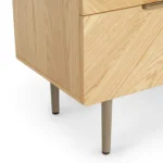 Nera 6-Drawer Double Dresser - Walnut