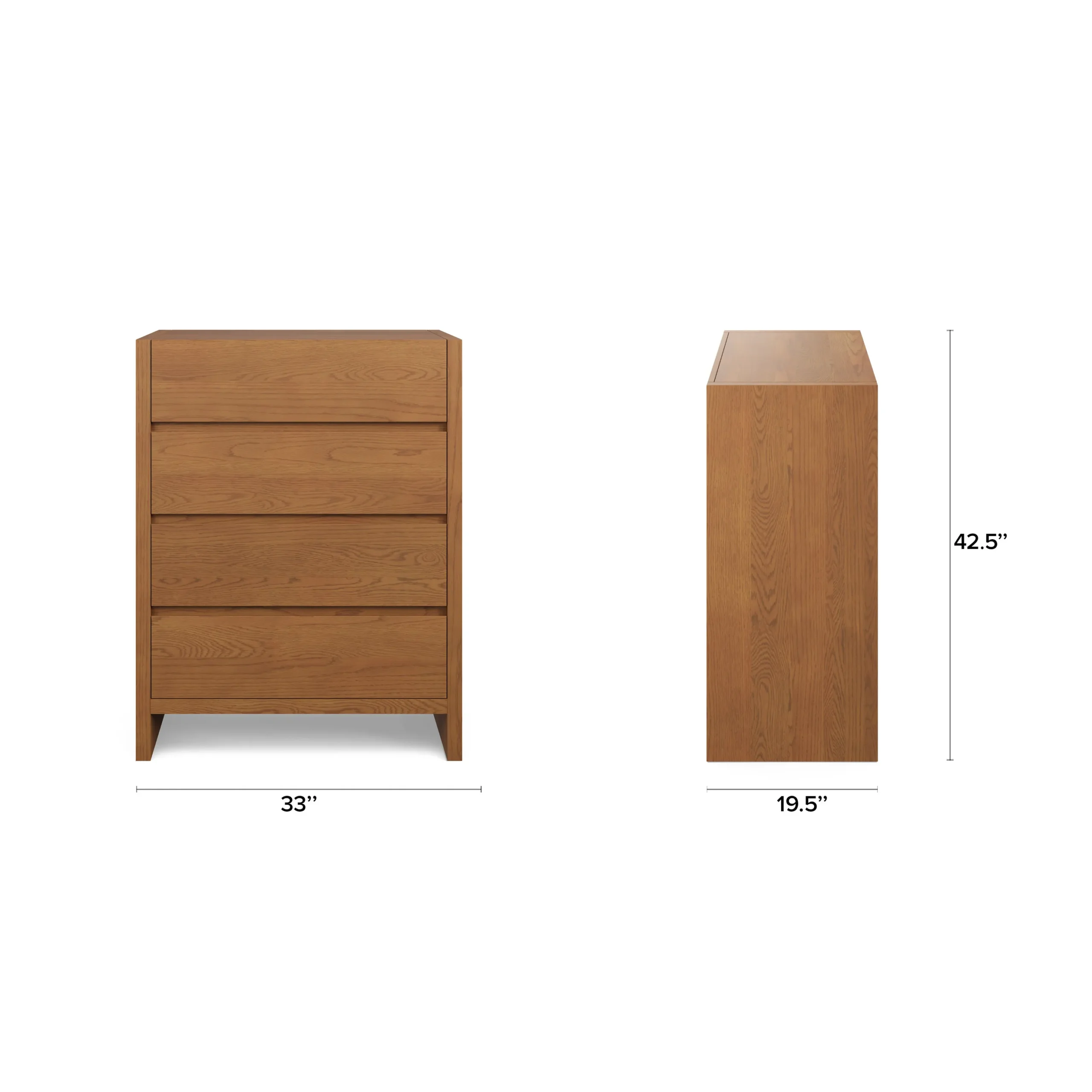 Leif 4-Drawer Chest - Smoked Oak - Image 14