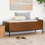 Thari 53_ Bench - Walnut and Everest Gray