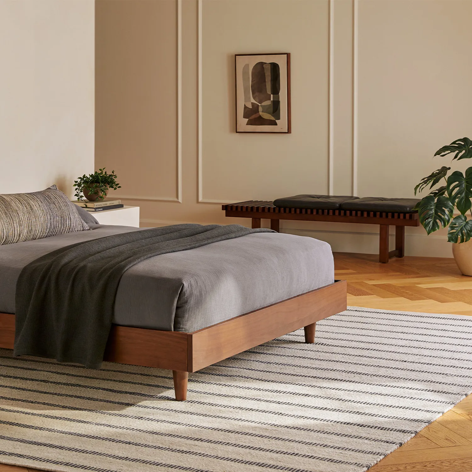 Ripa 59_ Leather Bench - Oxford Black - Image 14