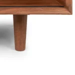 Nederin 55.5_ Bench - Walnut and Pebble Gray