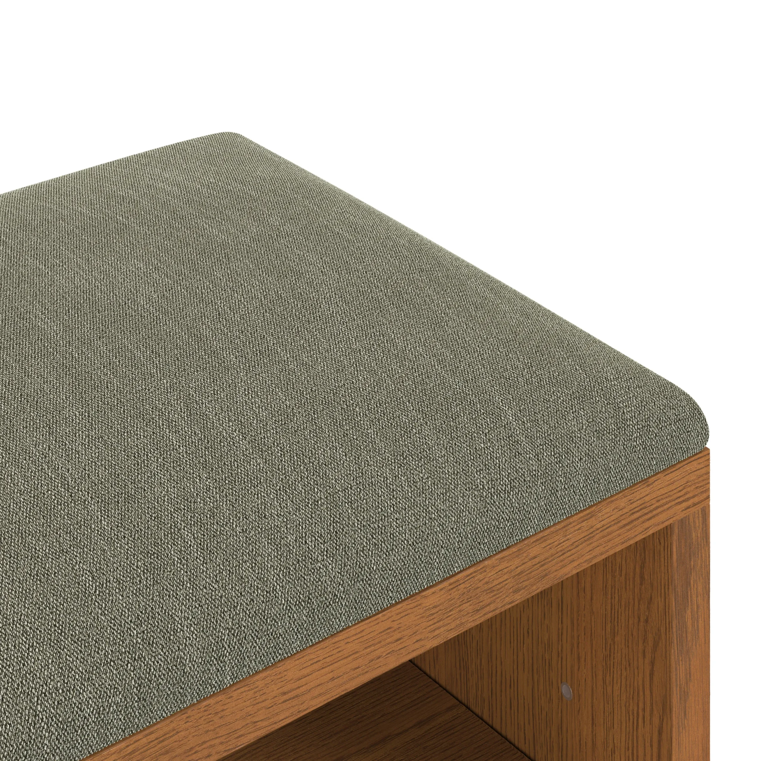 Kouva 47_ Bench - Smoked Oak and Algonquin Green - Image 14