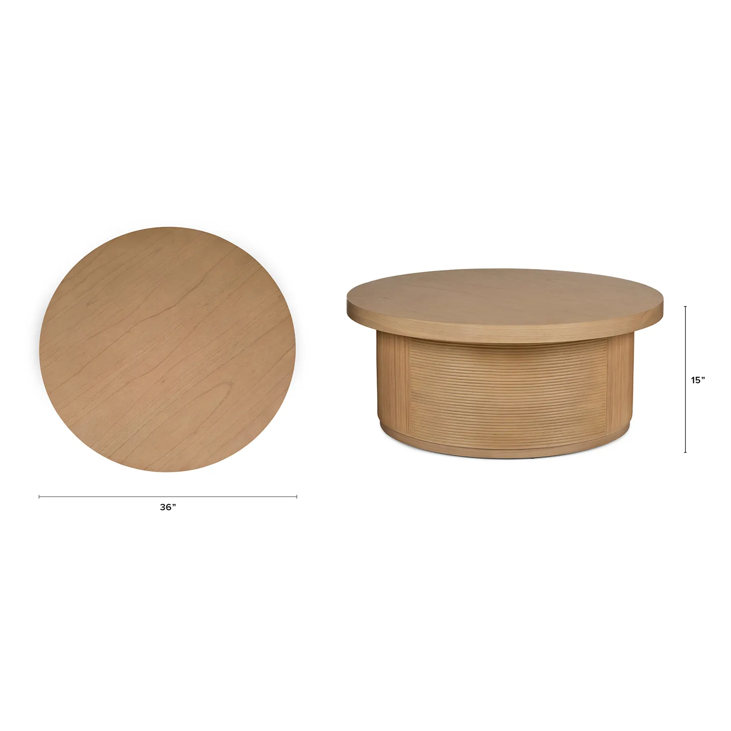 Avenla 36_ Coffee Table - Natural - Image 12