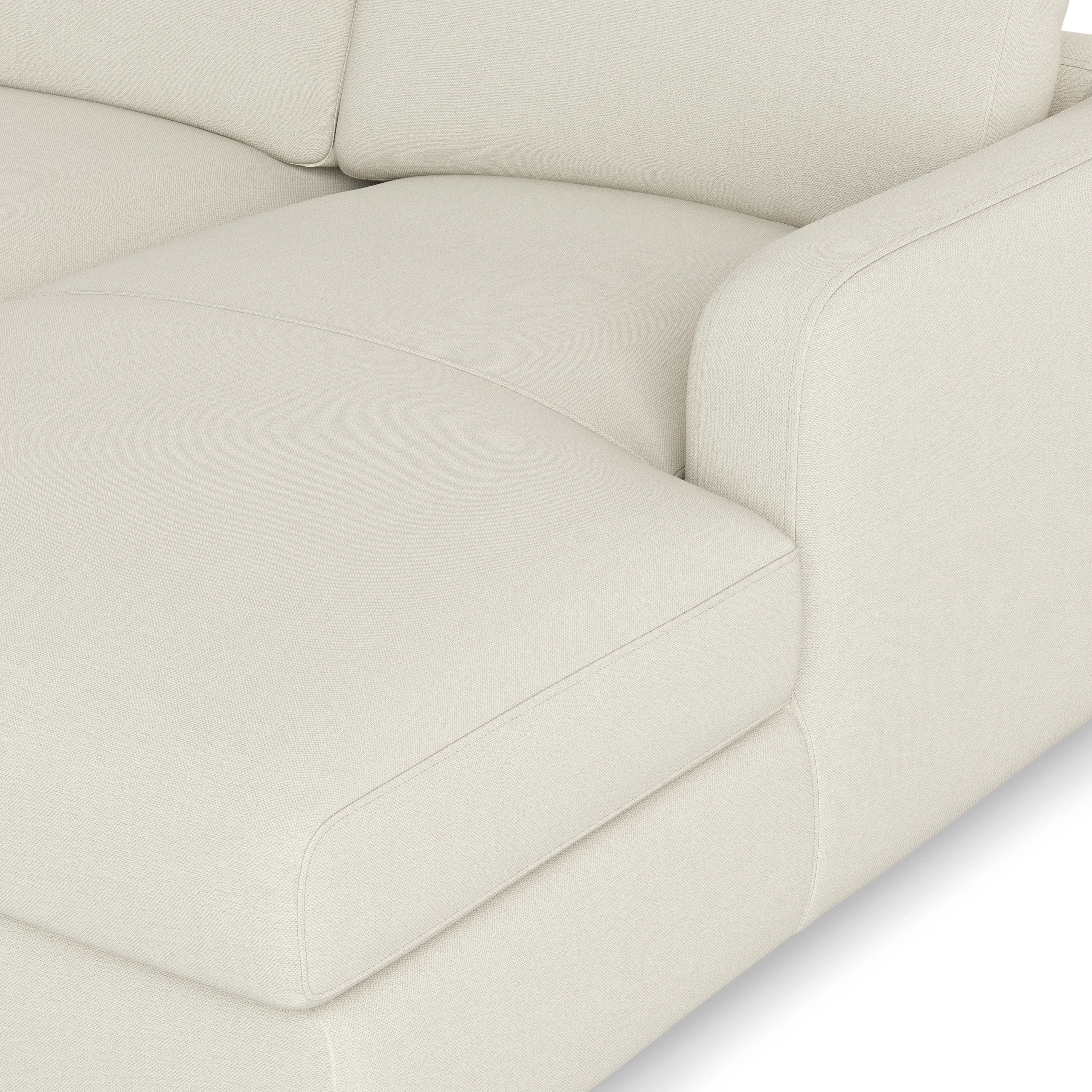 Vati 114_ Right Storage Sleeper Sectional - Natural Oak and Buckler Ivory - Image 14