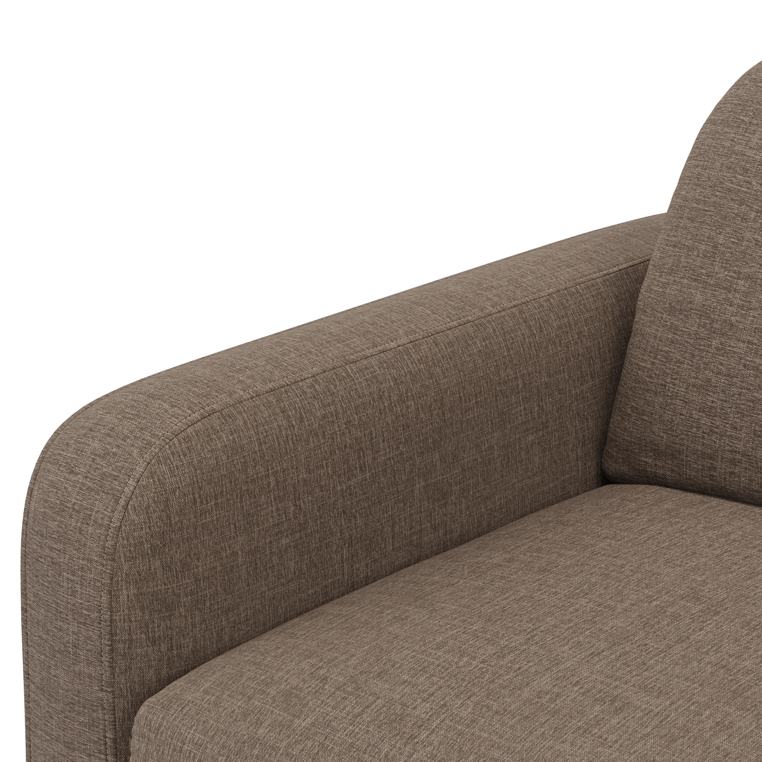 Vati 114_ Right Storage Sleeper Sectional - Natural Oak and Buckler Brown - Image 14