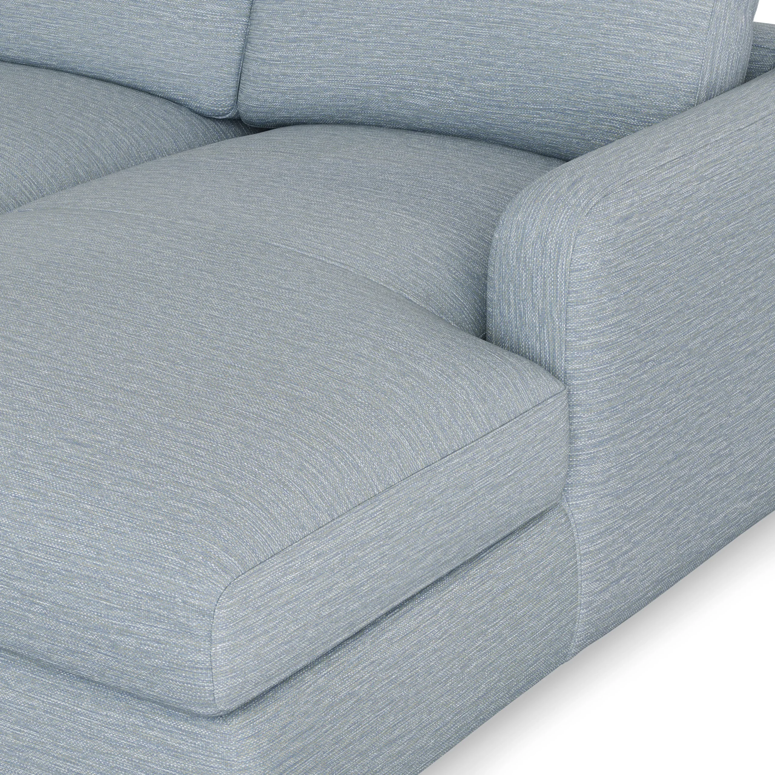 Vati 114_ Right Storage Sleeper Sectional - Natural Oak and Silver Light Blue - Image 14