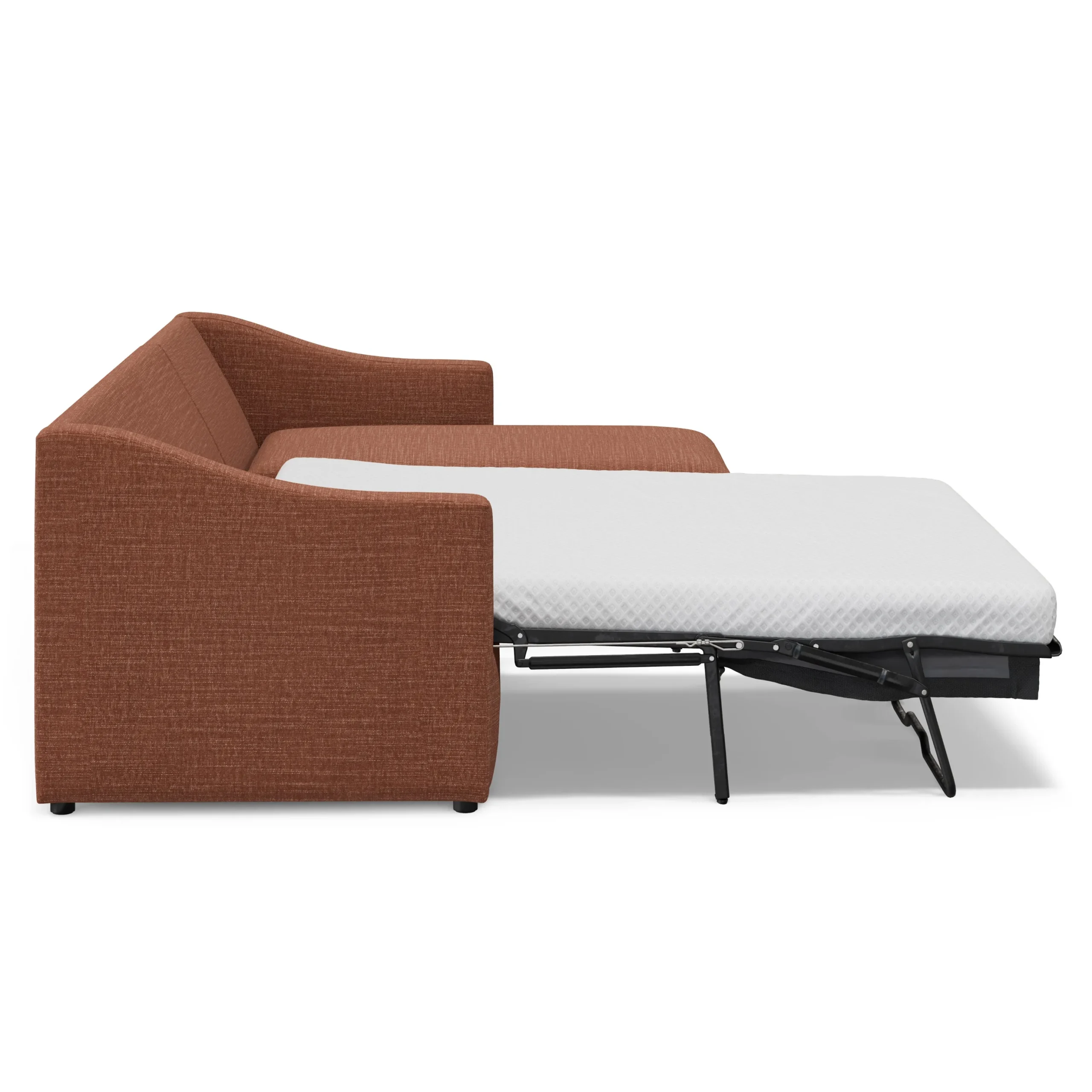 Landry 109_ Right Storage Sleeper Sectional - Napa Rust - Image 14