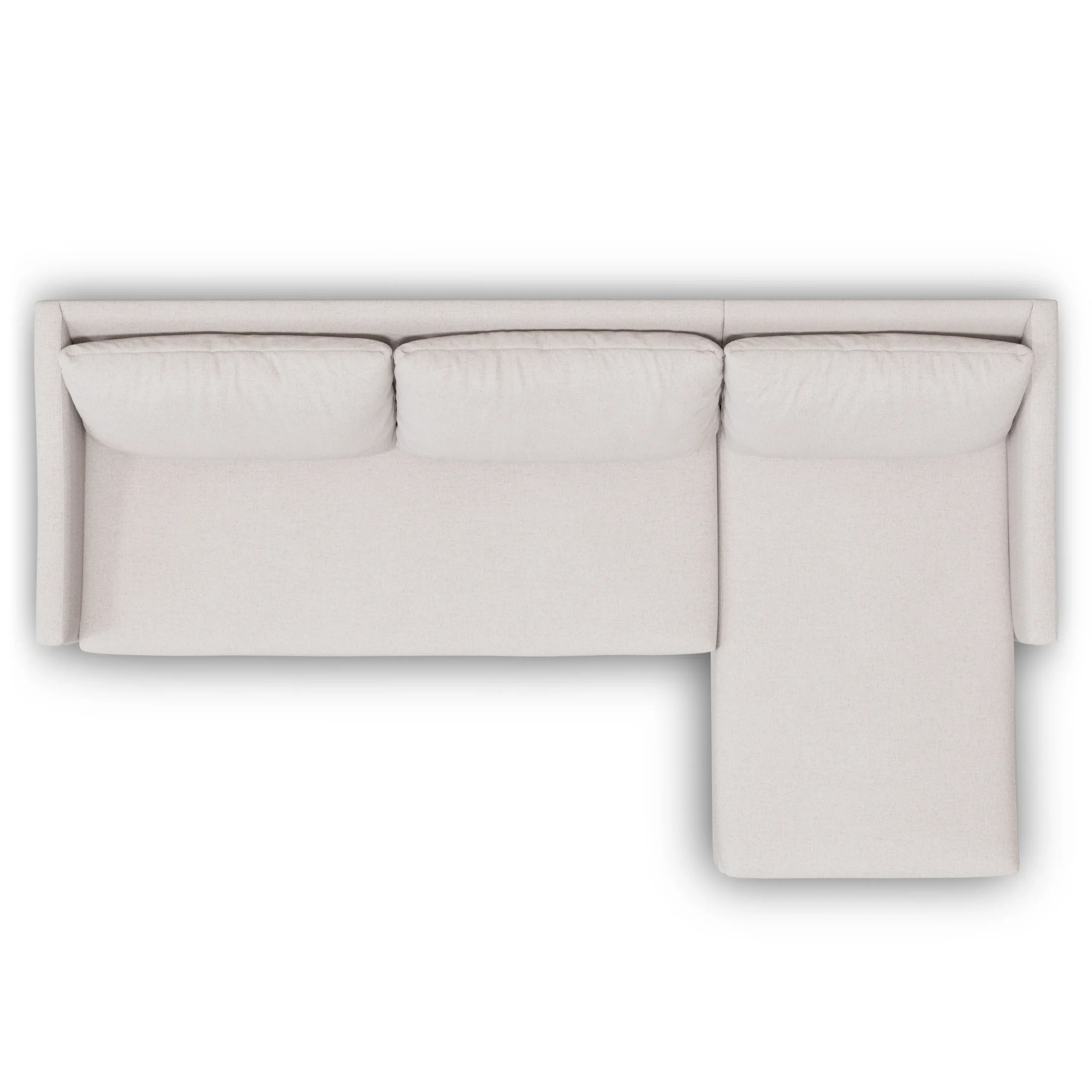 Landry 109_ Right Storage Sleeper Sectional - Napa White - Image 14