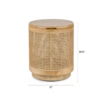 Bocana Storage Side Table - Oak