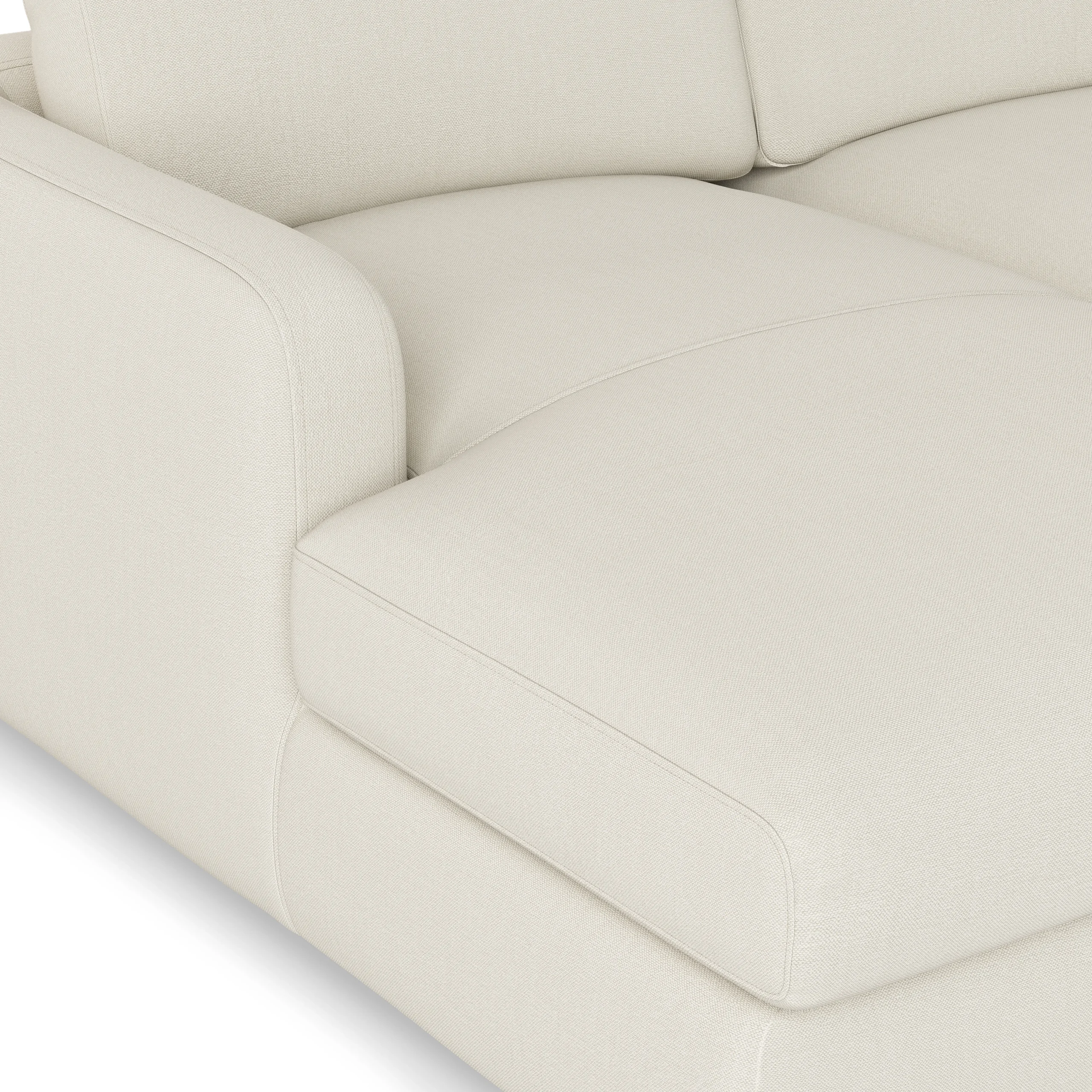 Vati 114_ Left Storage Sleeper Sectional - Natural Oak and Buckler Ivory - Image 14