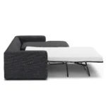 Riley 118_ Right Storage Sleeper Sectional - Napa Charcoal