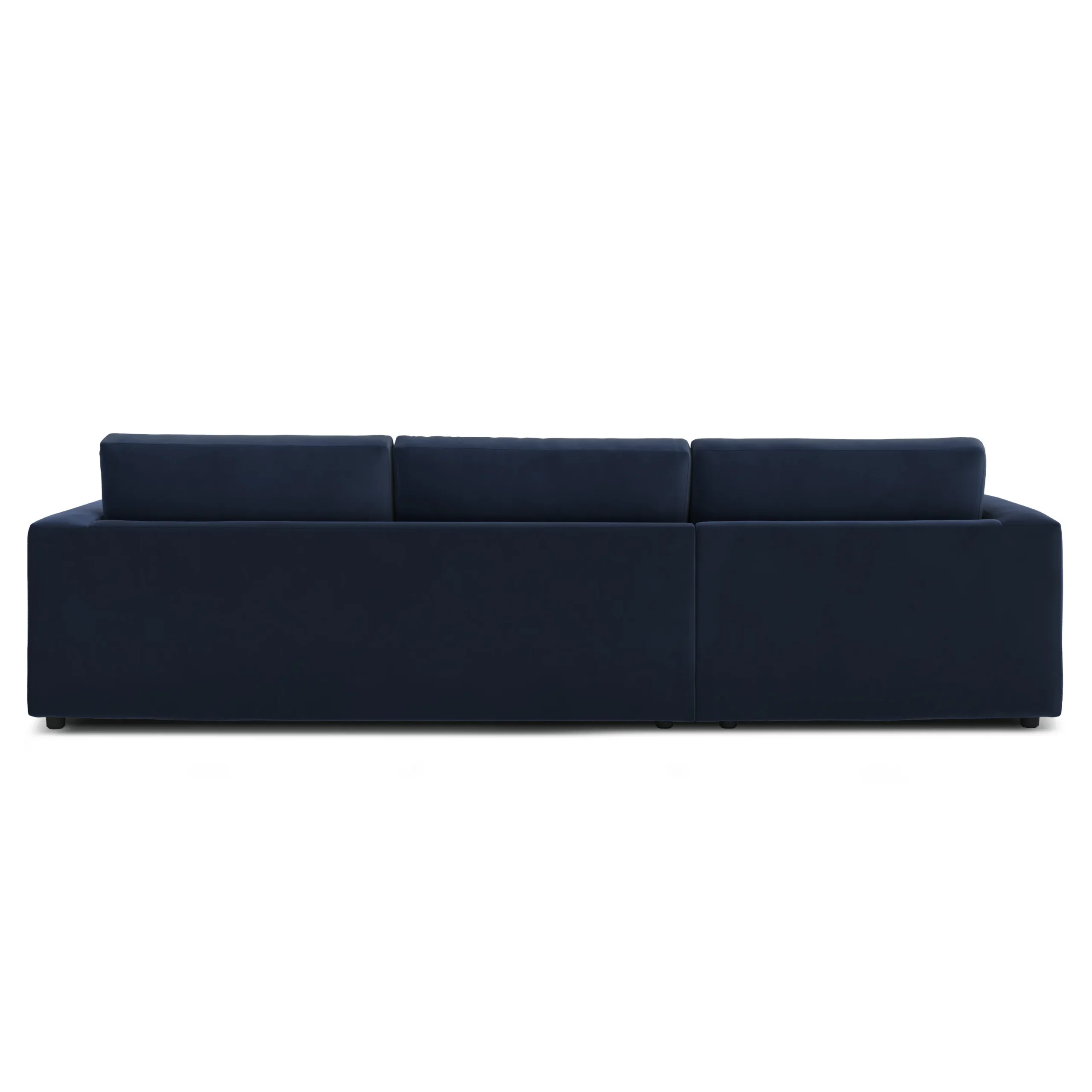 Riley 118_ Velvet Left Storage Sleeper Sectional - Hale Ink - Image 11