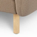 Sanders 85.5_ Reversible Sectional - Sandstone Wool Bouclé
