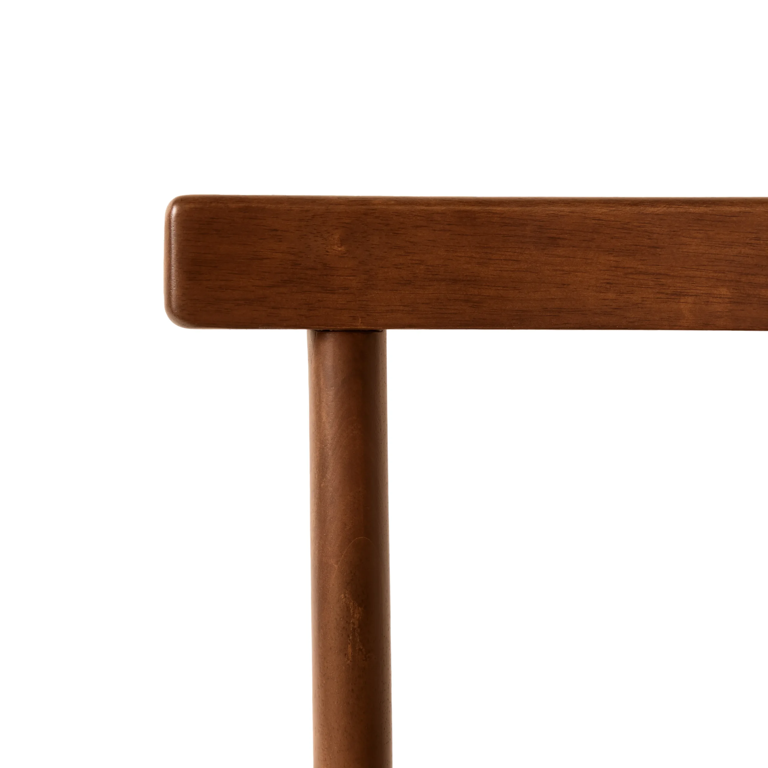Ulka Dining Chair - Walnut and Ratine Buff - Image 14