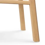 Mikkel Dining Chair - White Oak and Algonquin Green