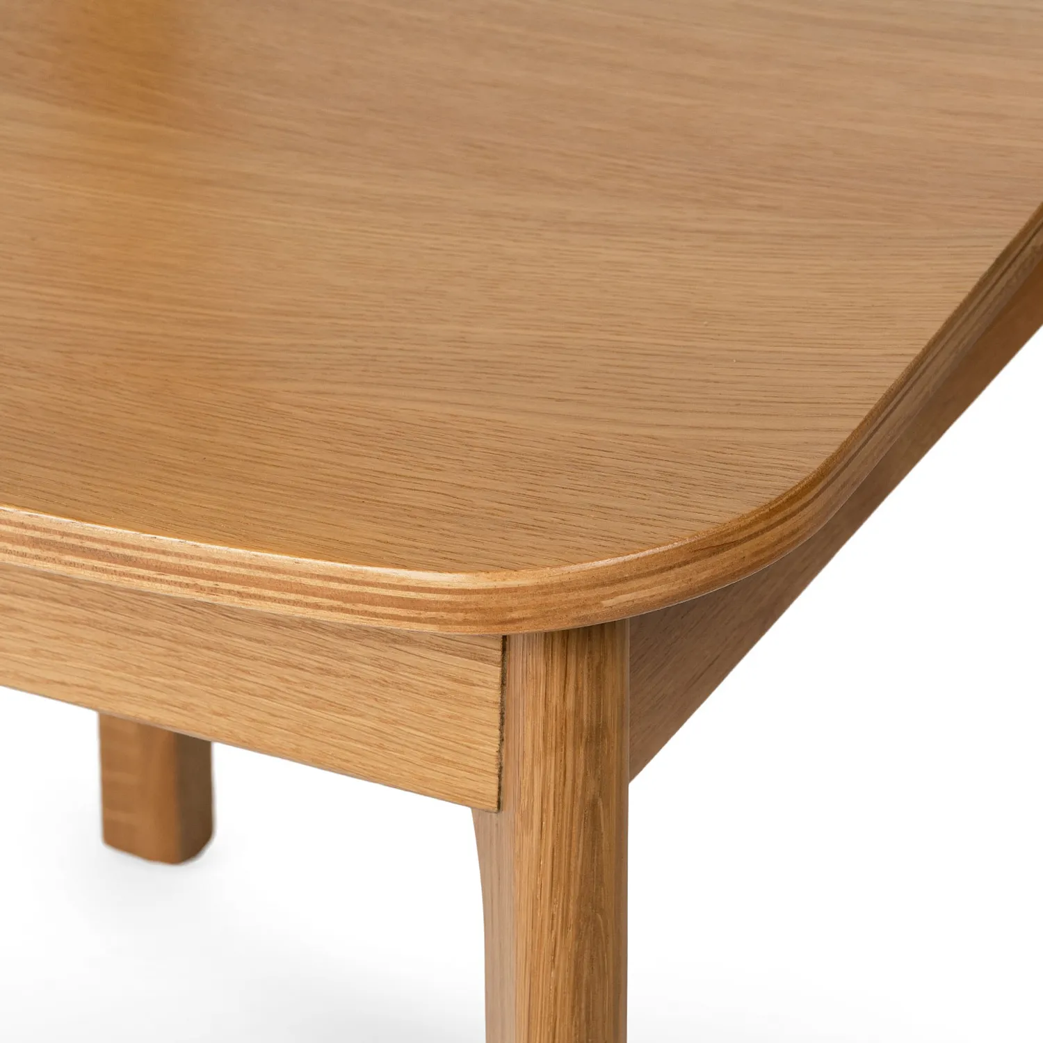Gusfa Stackable Dining Chair - Oak - Image 14