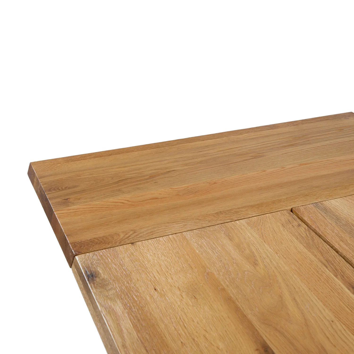 Madera 86_ - 125_ Solid Wood Extendable Dining Table - Oak - Image 14