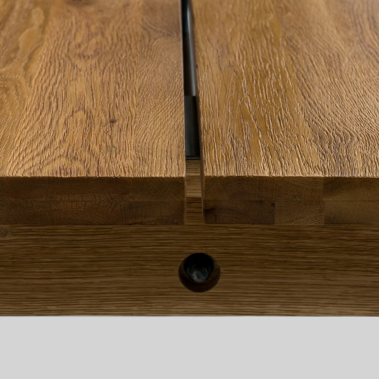 Madera 71_ Solid Wood Dining Table - Oak - Image 14