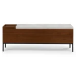 Thari 53_ Bench - Walnut and Everest Gray