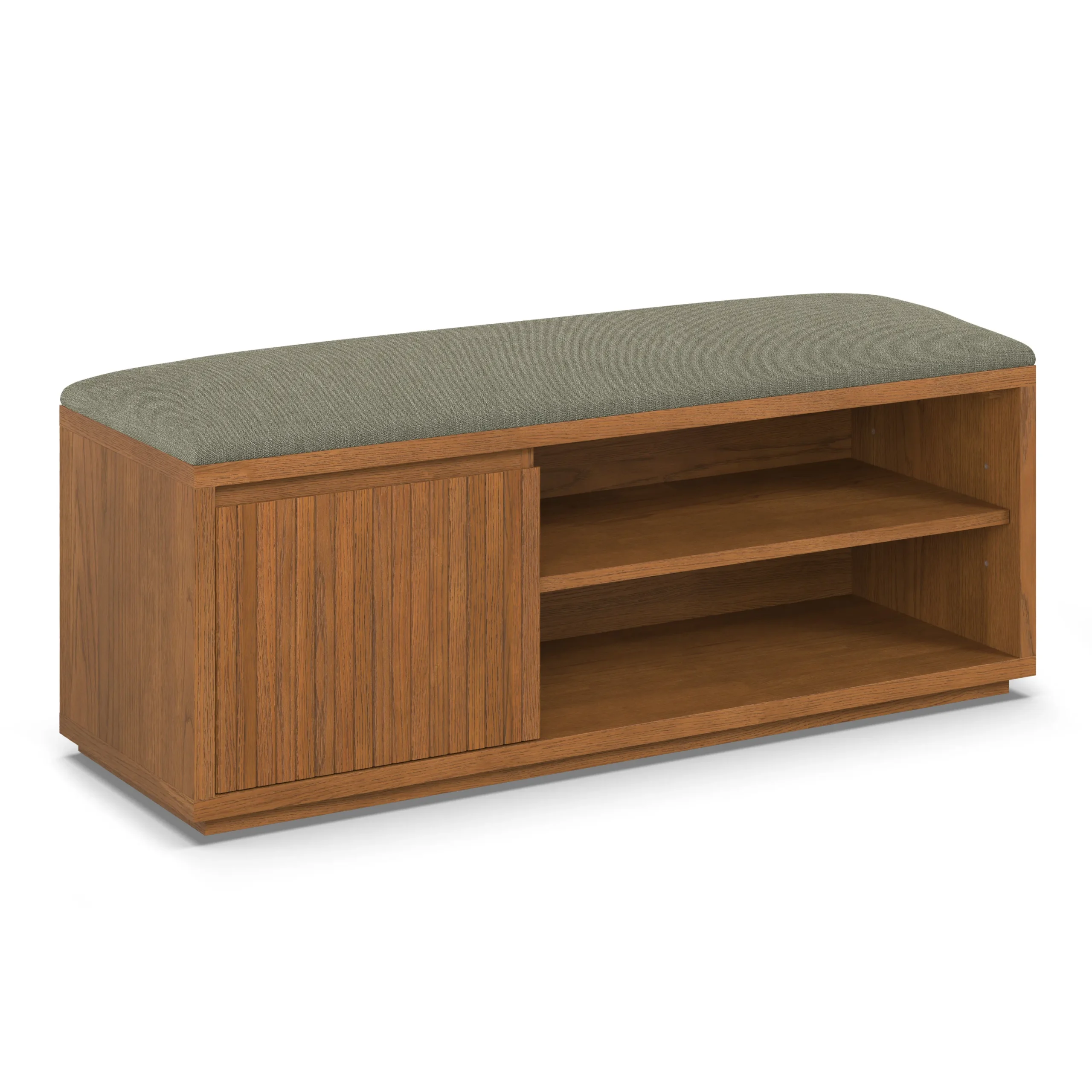 Kouva 47_ Bench - Smoked Oak and Algonquin Green - Image 15