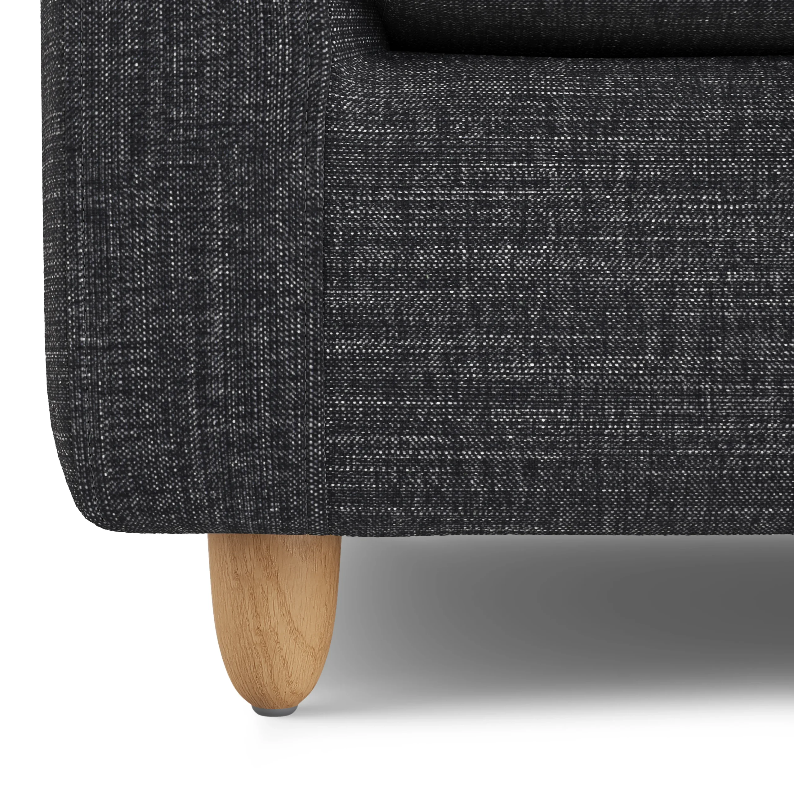 Vati 114_ Right Storage Sleeper Sectional - Natural Oak and Napa Charcoal - Image 15