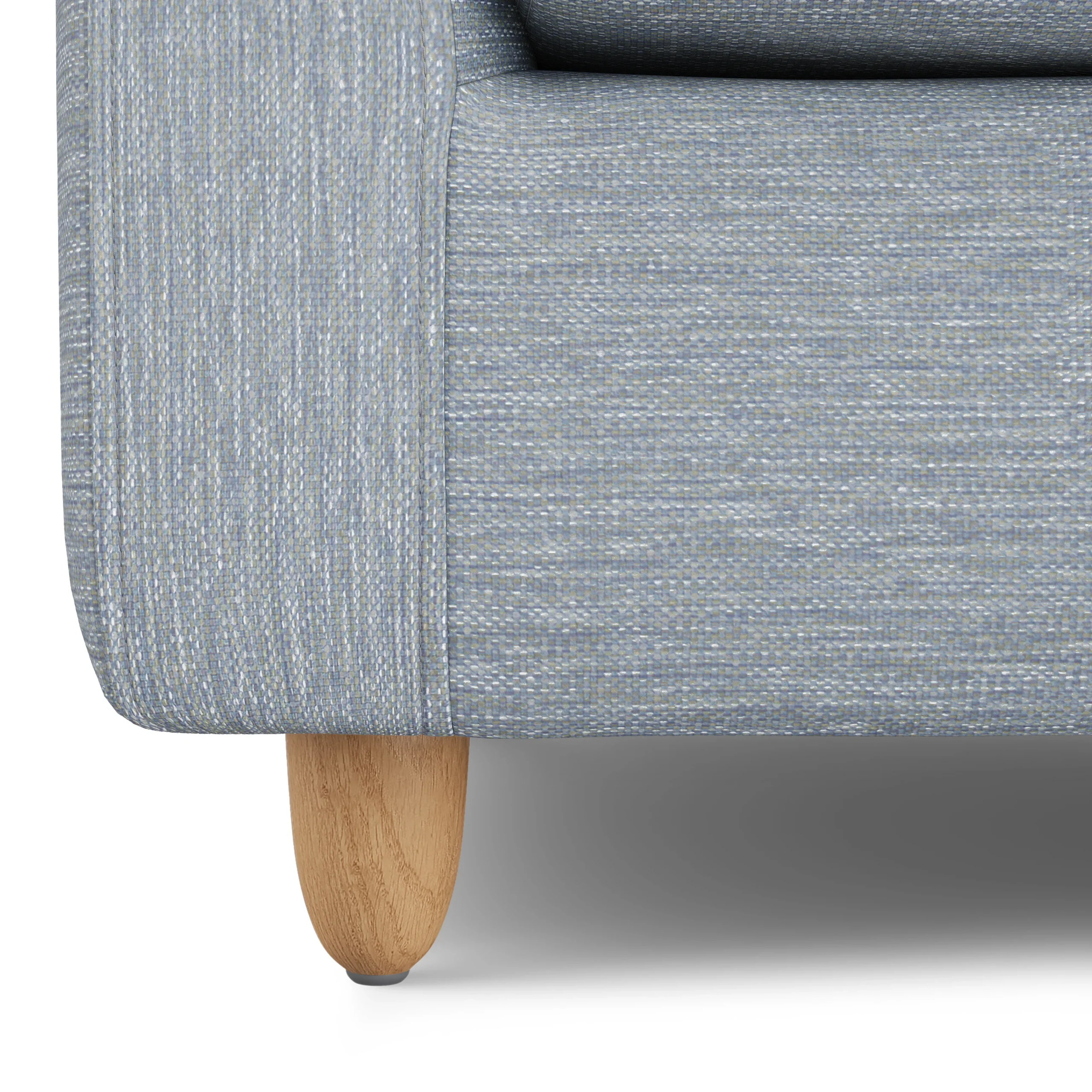 Vati 114_ Right Storage Sleeper Sectional - Natural Oak and Silver Light Blue - Image 15