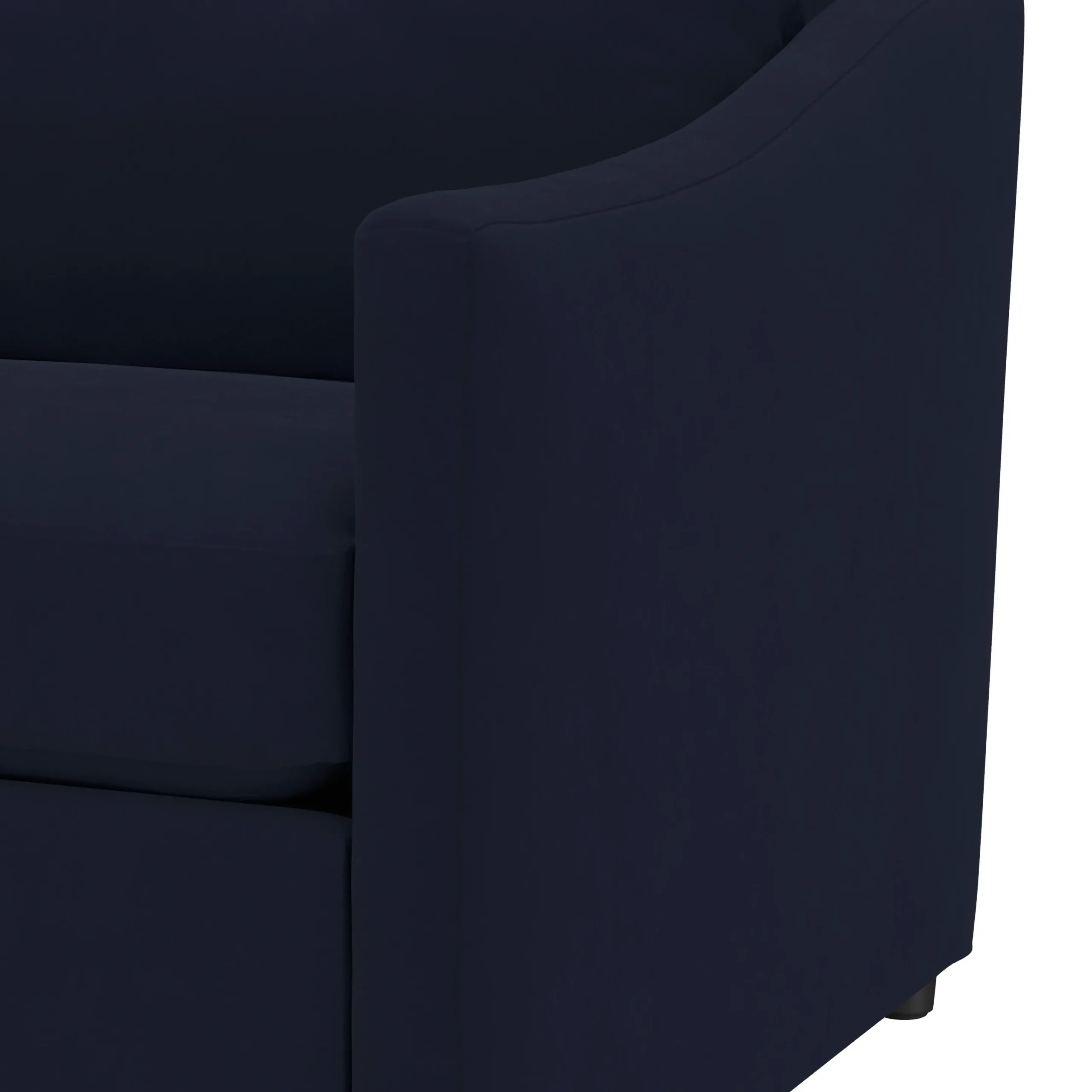 Landry 109_ Velvet Left Storage Sleeper Sectional - Hale Ink - Image 15