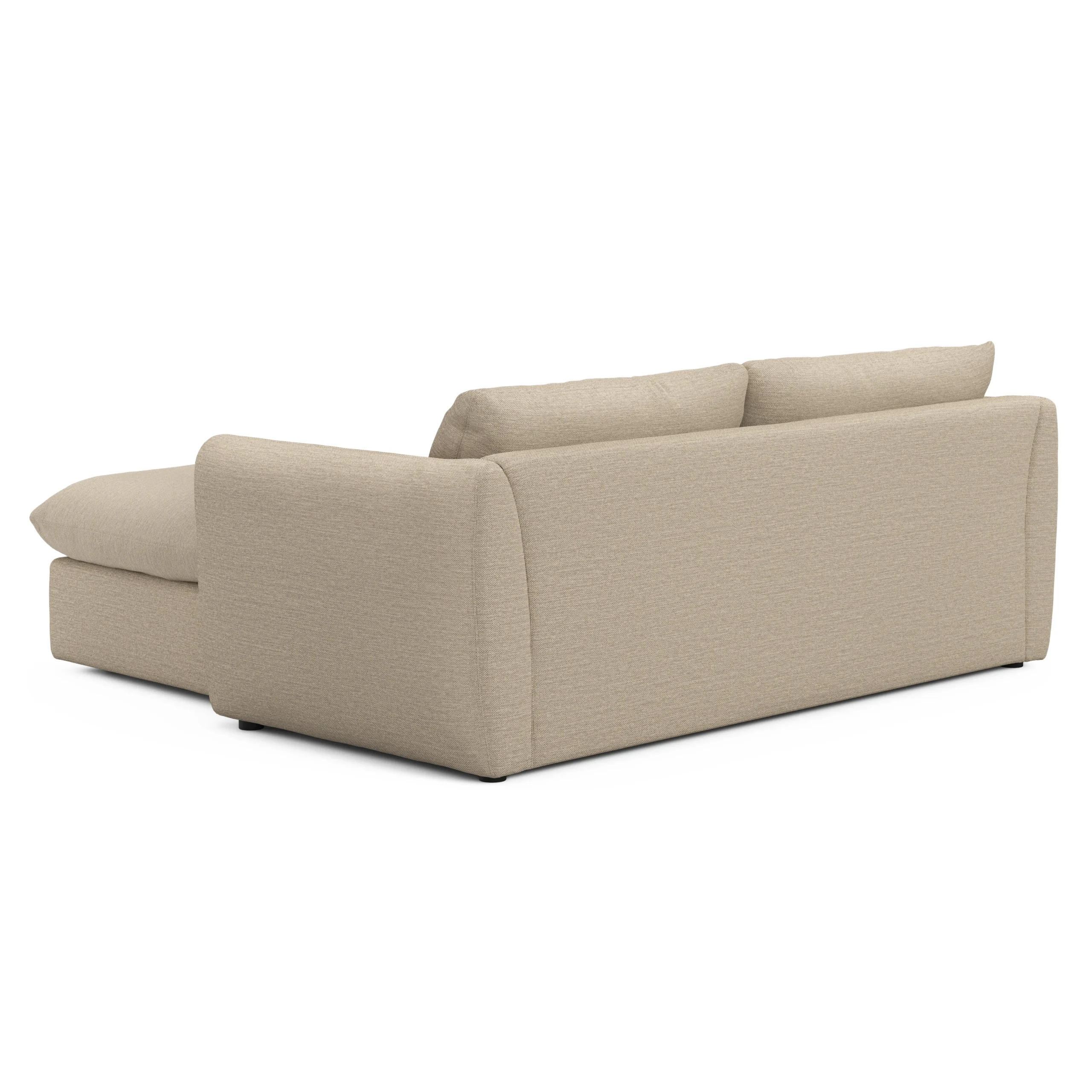 Leigh 86_ Reversible Storage Sleeper Sectional - Silver Taupe - Image 15