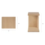 Torme C Side Table - White Oak