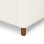 Archie 31.5_ Lounge Chair - Short Shearling White