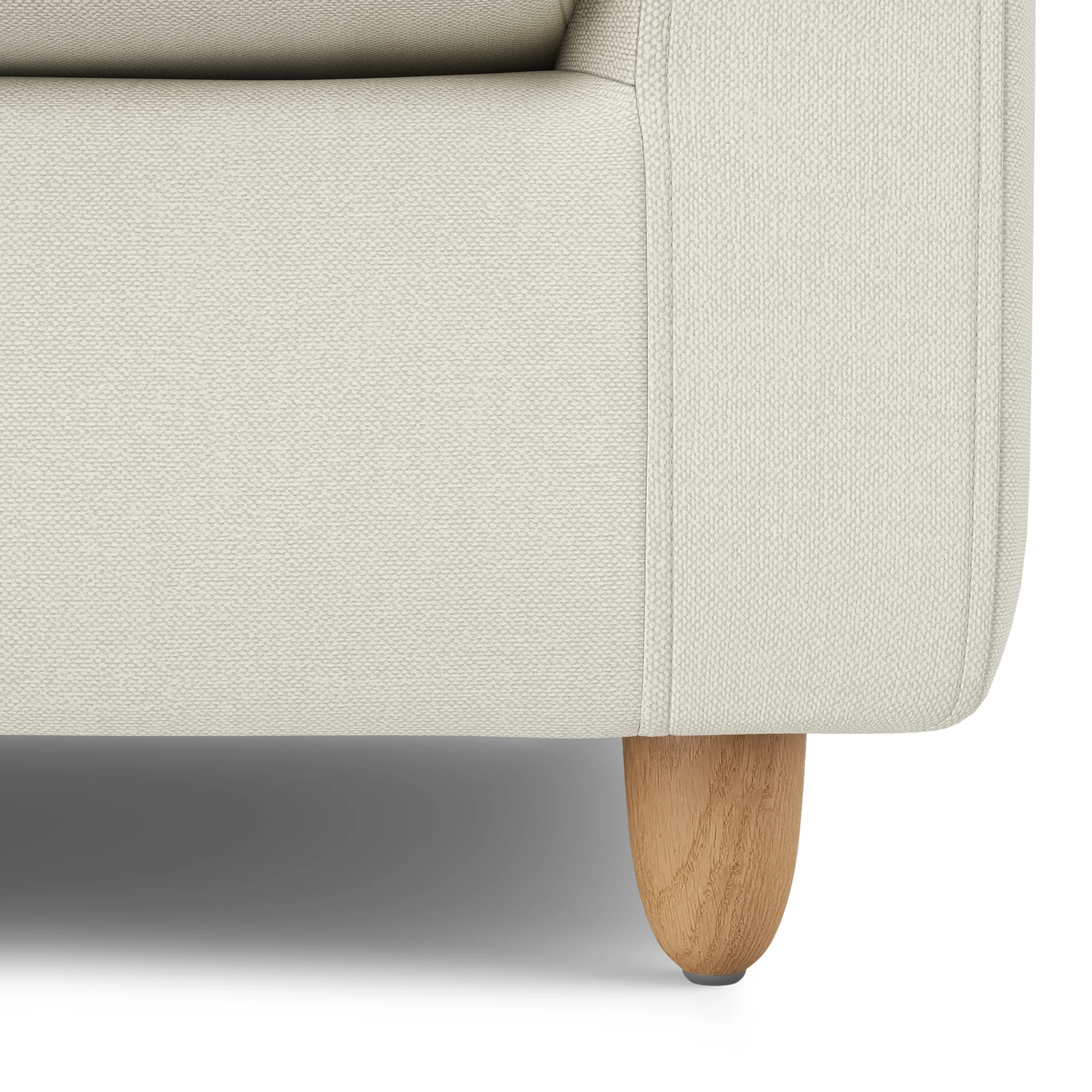 Vati 114_ Left Storage Sleeper Sectional - Natural Oak and Buckler Ivory - Image 15
