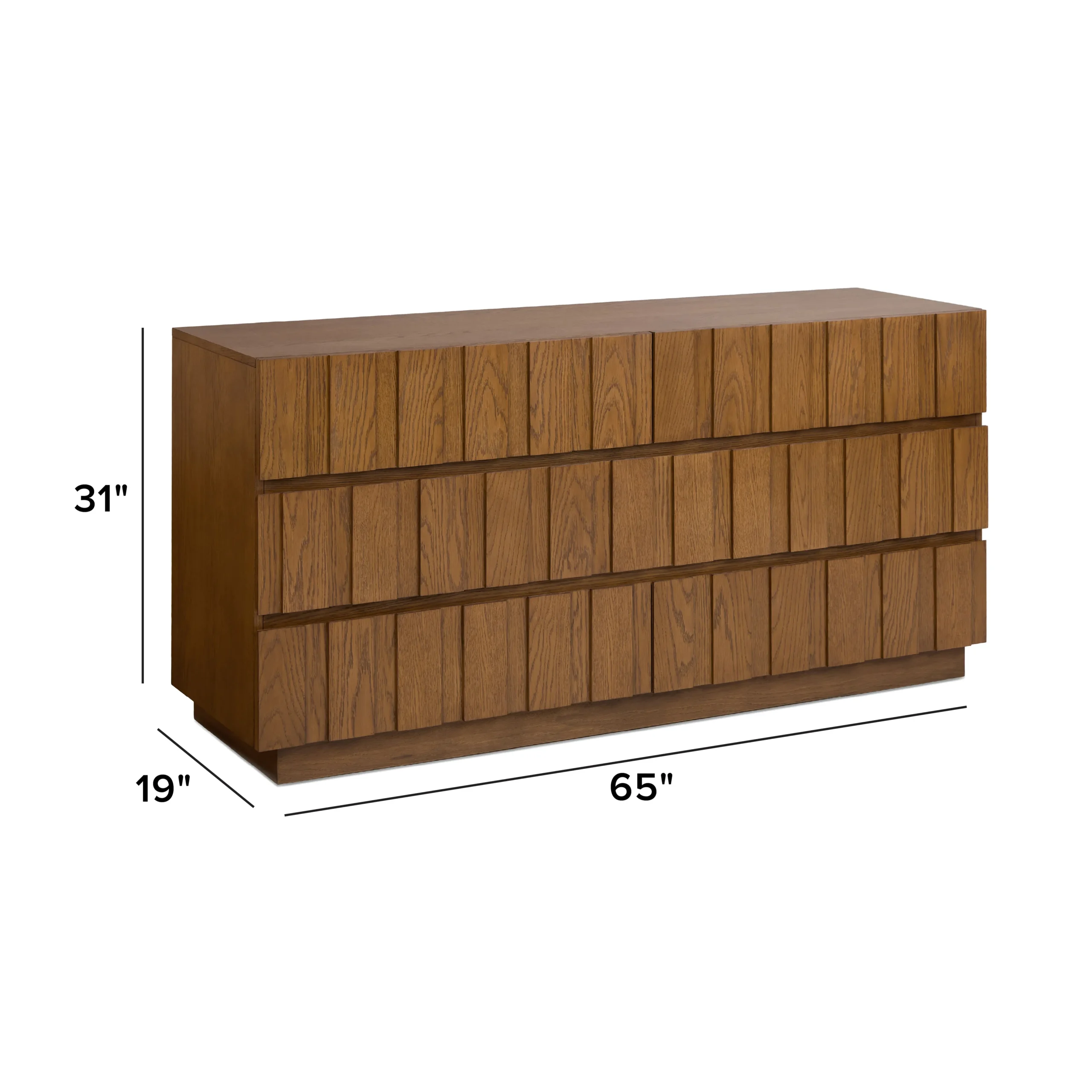 Marko 6-Drawer Double Dresser - Smoked Oak - Image 15