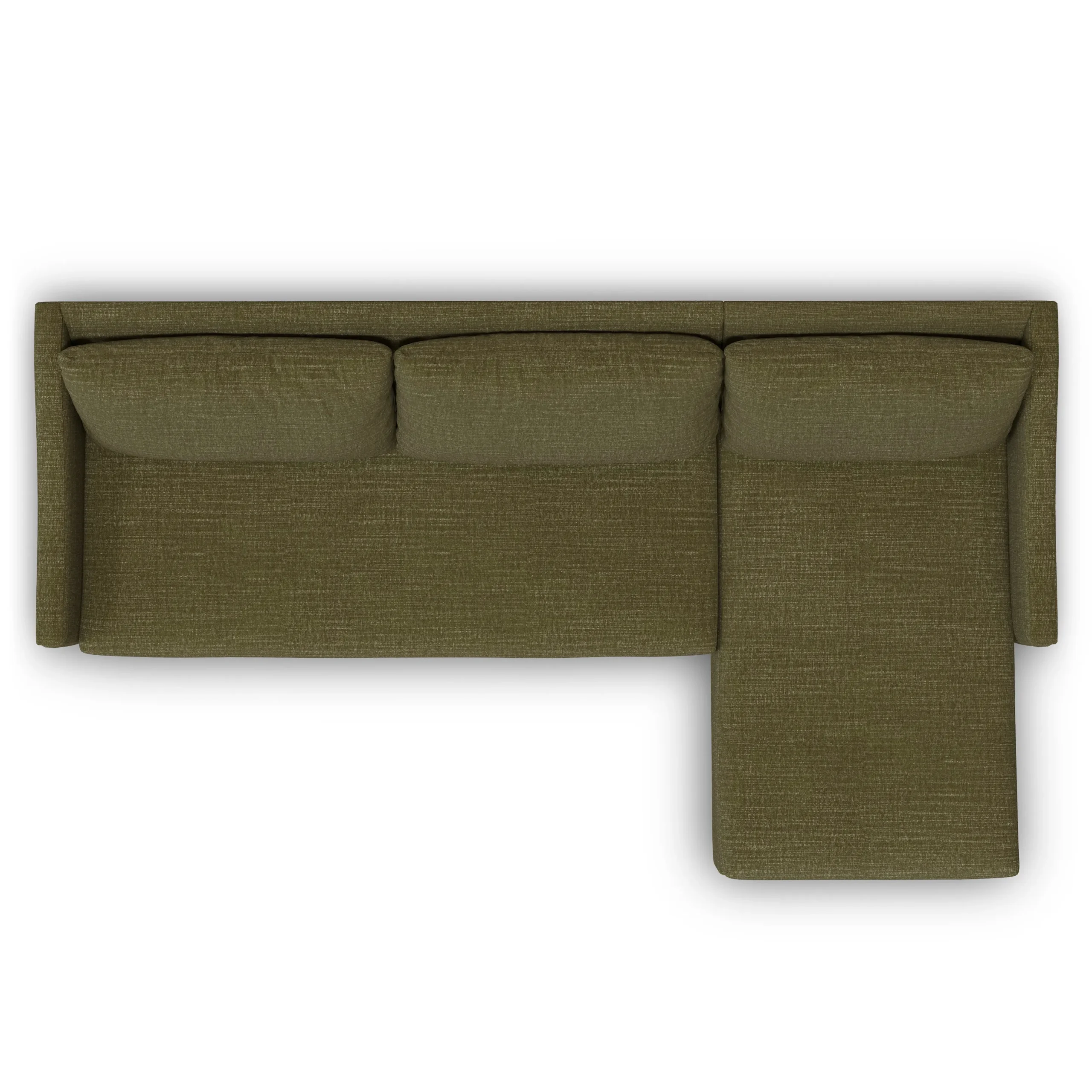 Landry 109_ Right Storage Sleeper Sectional - Napa Moss - Image 16