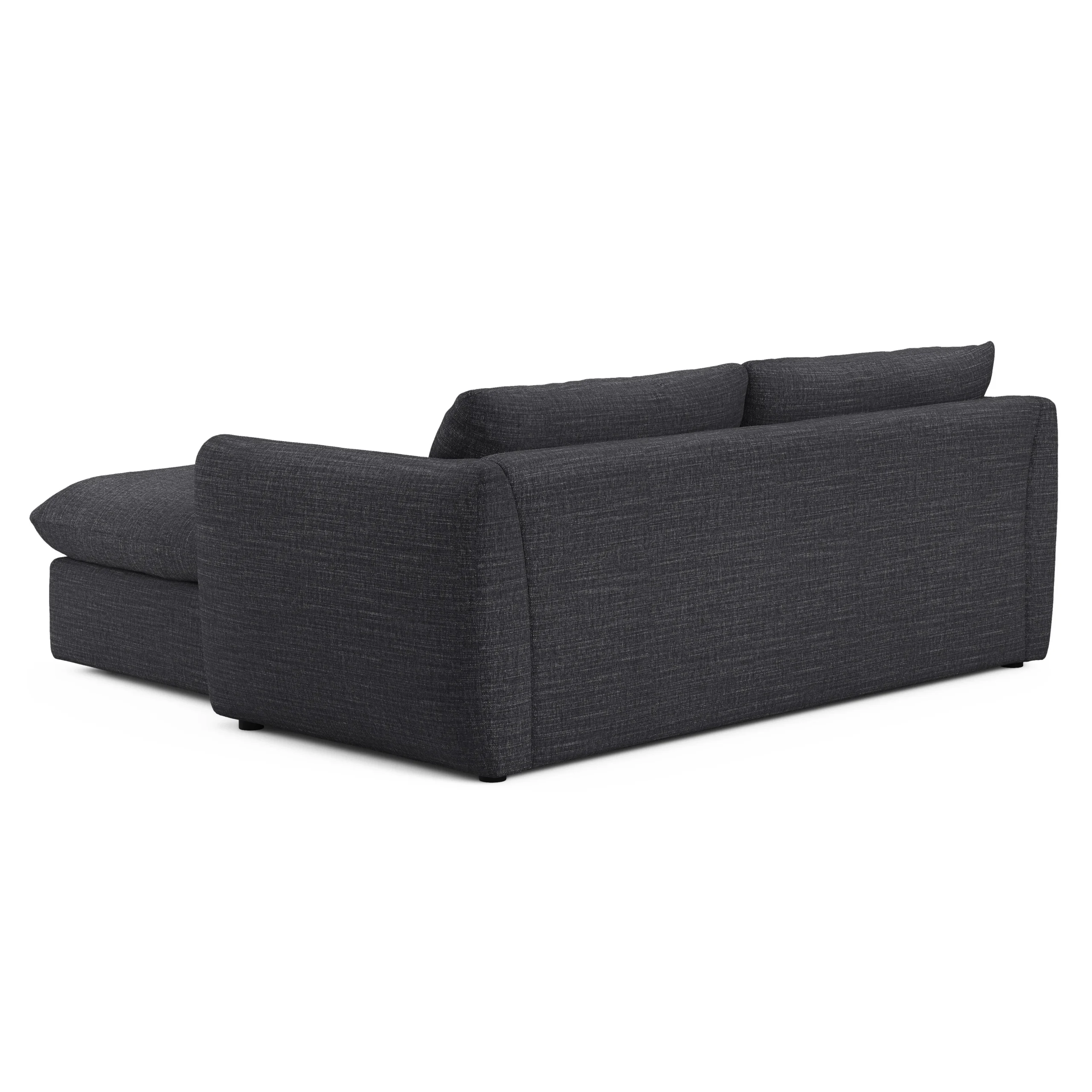 Leigh 86_ Reversible Storage Sleeper Sectional- Napa Charcoal - Image 16