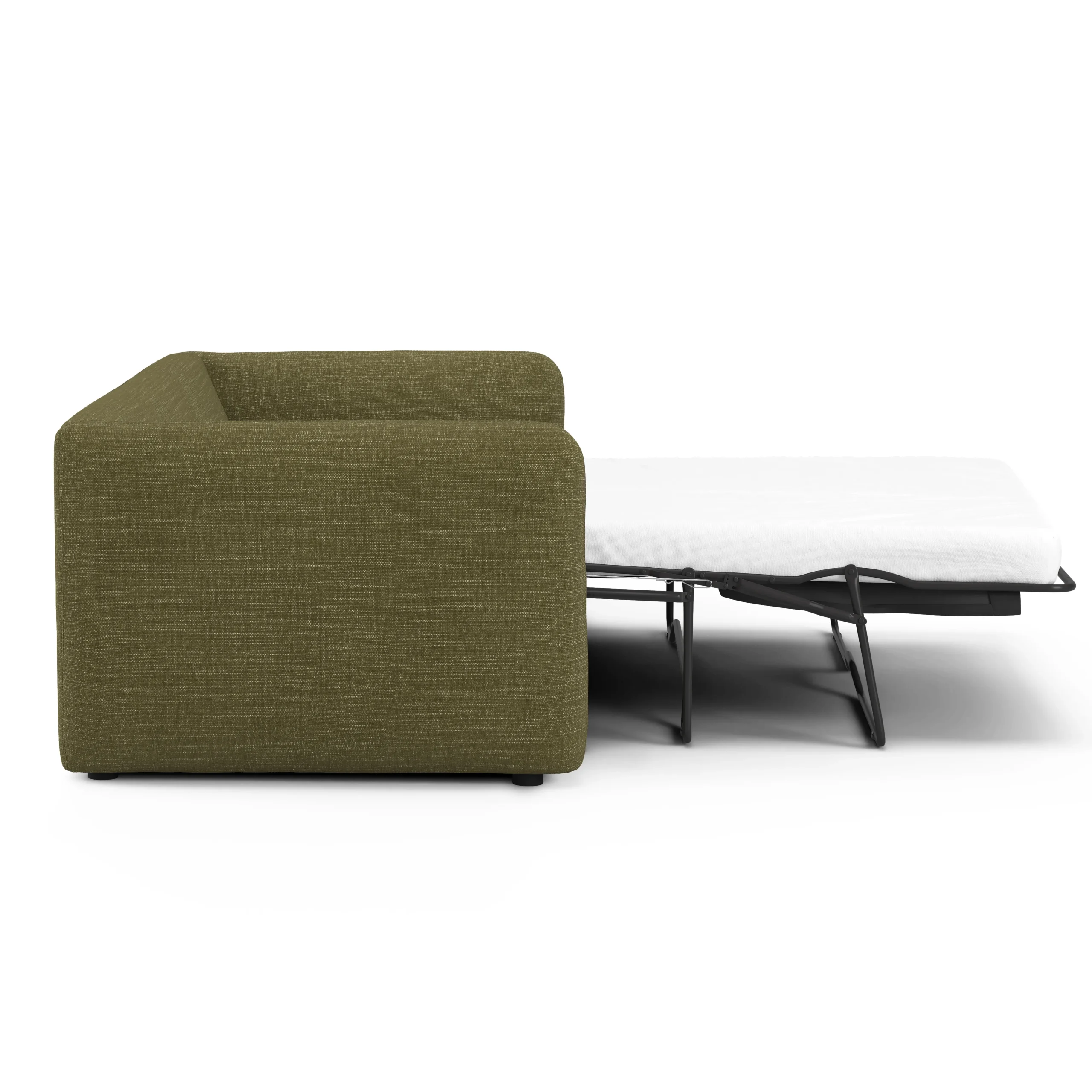 Leigh 86_ Reversible Storage Sleeper Sectional - Napa Moss - Image 16